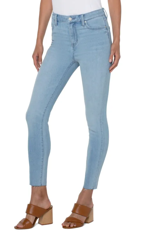 ABBY HI-RISE ANKLE SKINNY WITH CUT HEM ECO sold by Liverpool Jeans Company