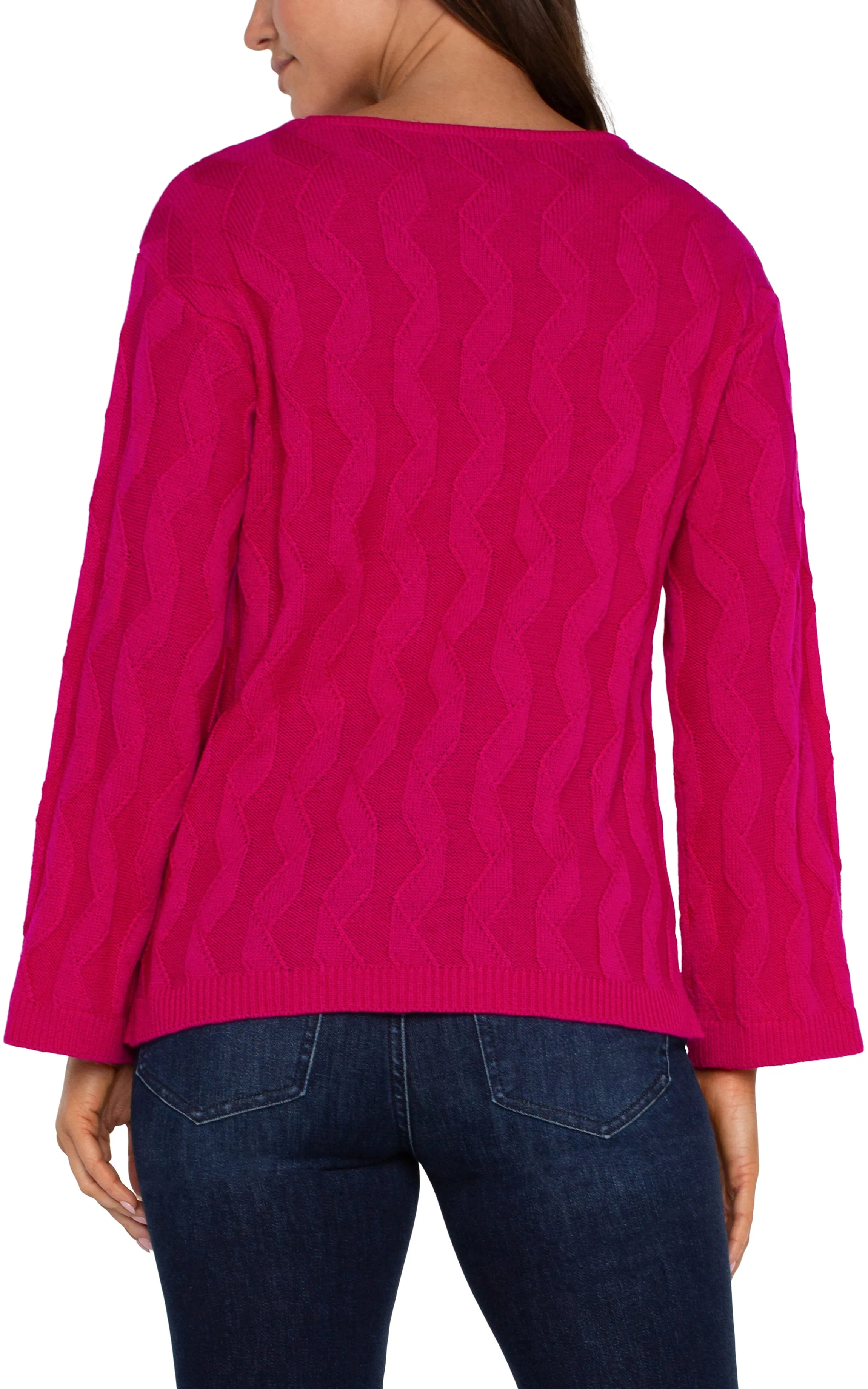 LONG SLEEVE BOATNECK SWEATER sold by Liverpool Jeans Company product image thumbnail 2