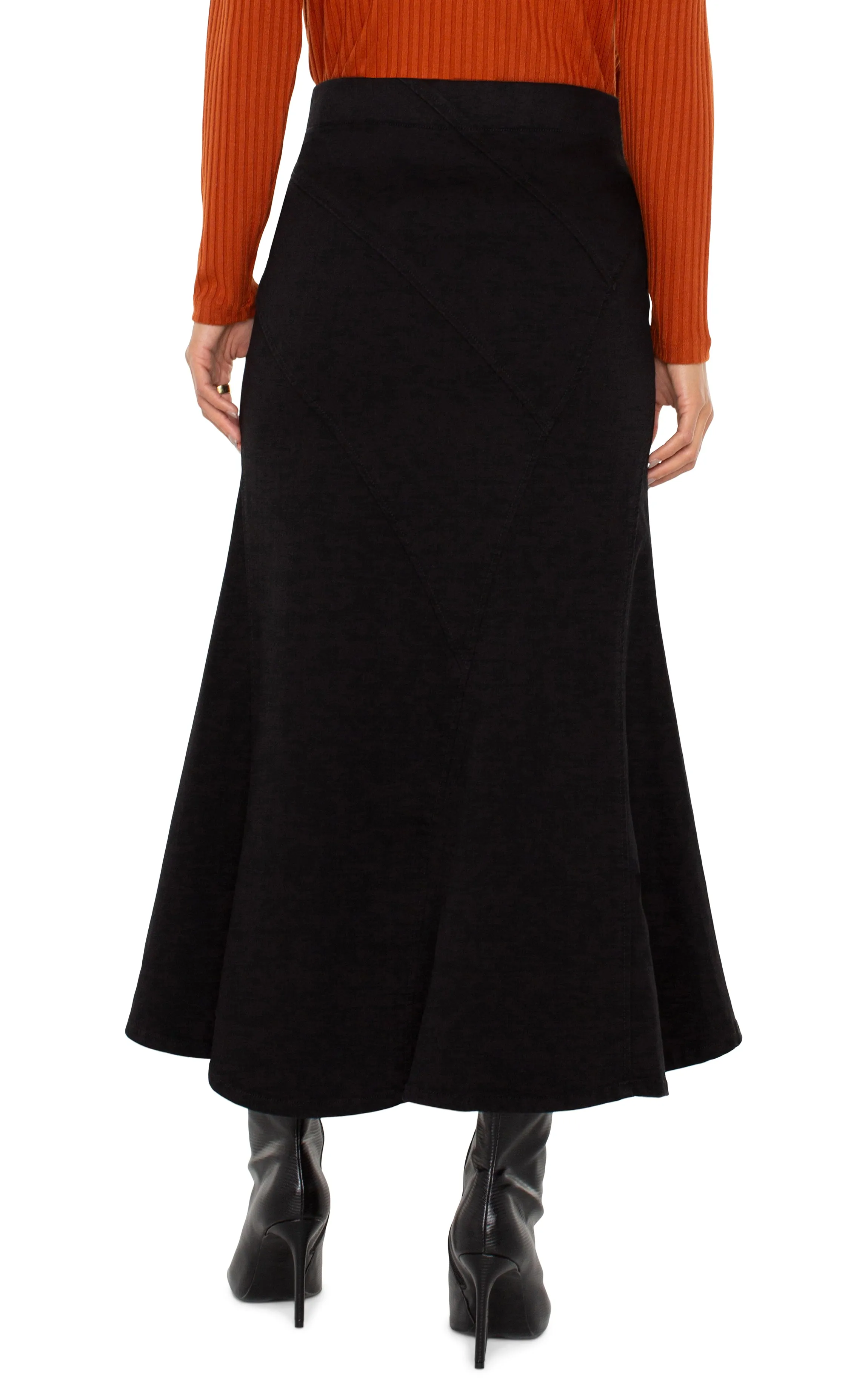 PULL ON MERMAID MAXI SKIRT sold by Liverpool Jeans Company product image thumbnail 2