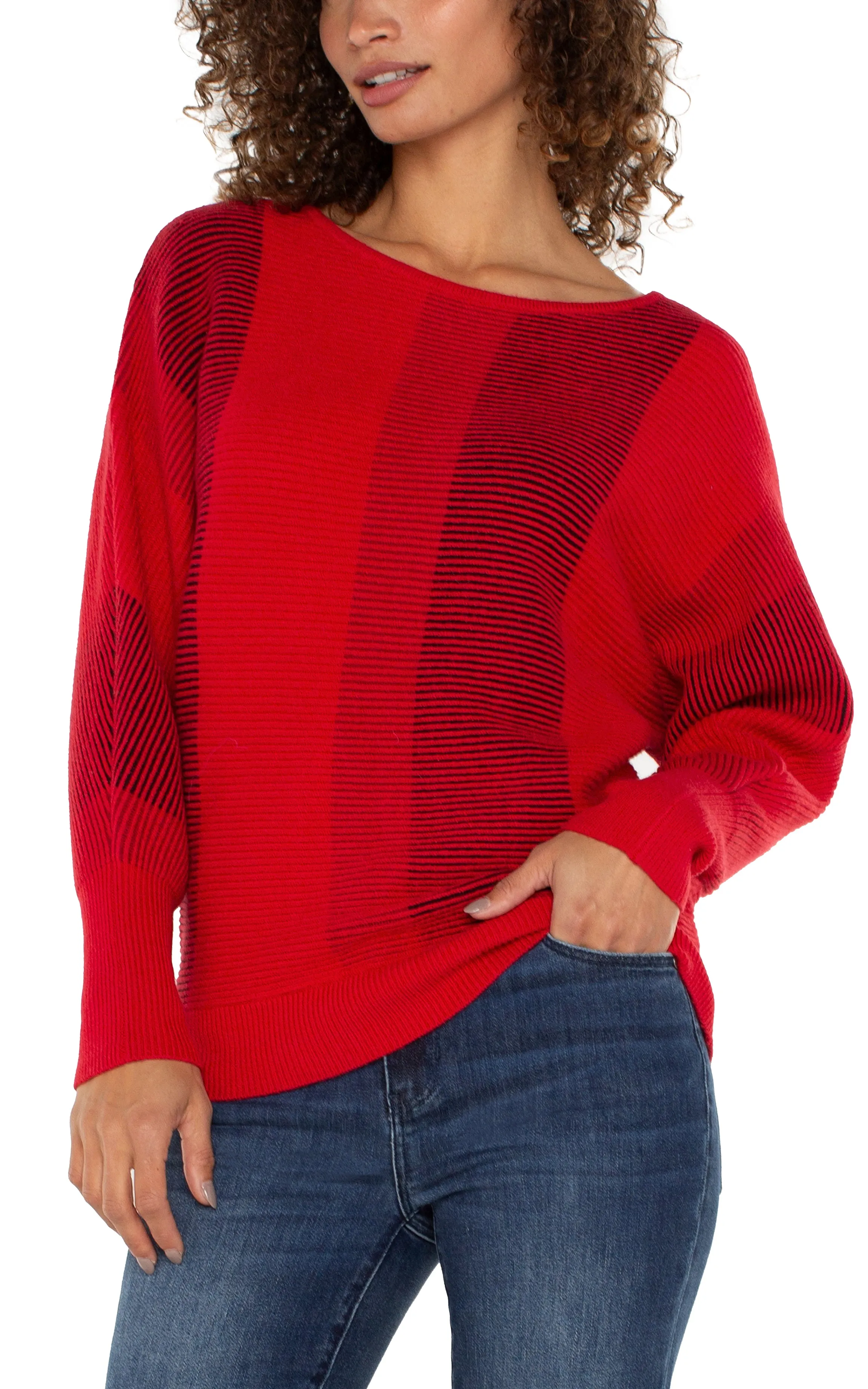 PETITE BOAT NECK DOLMAN SWEATER sold by Liverpool Jeans Company
