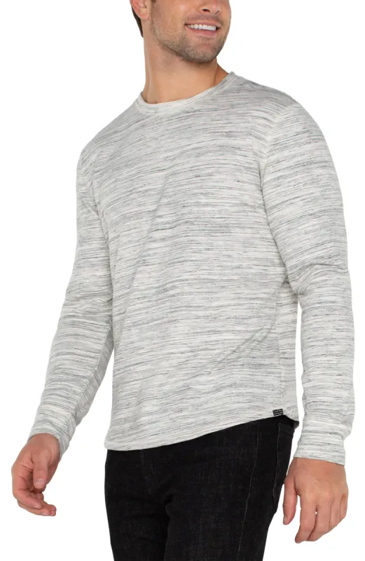 LONG SLEEVE CREW NECK made by Liverpool Jeans Company