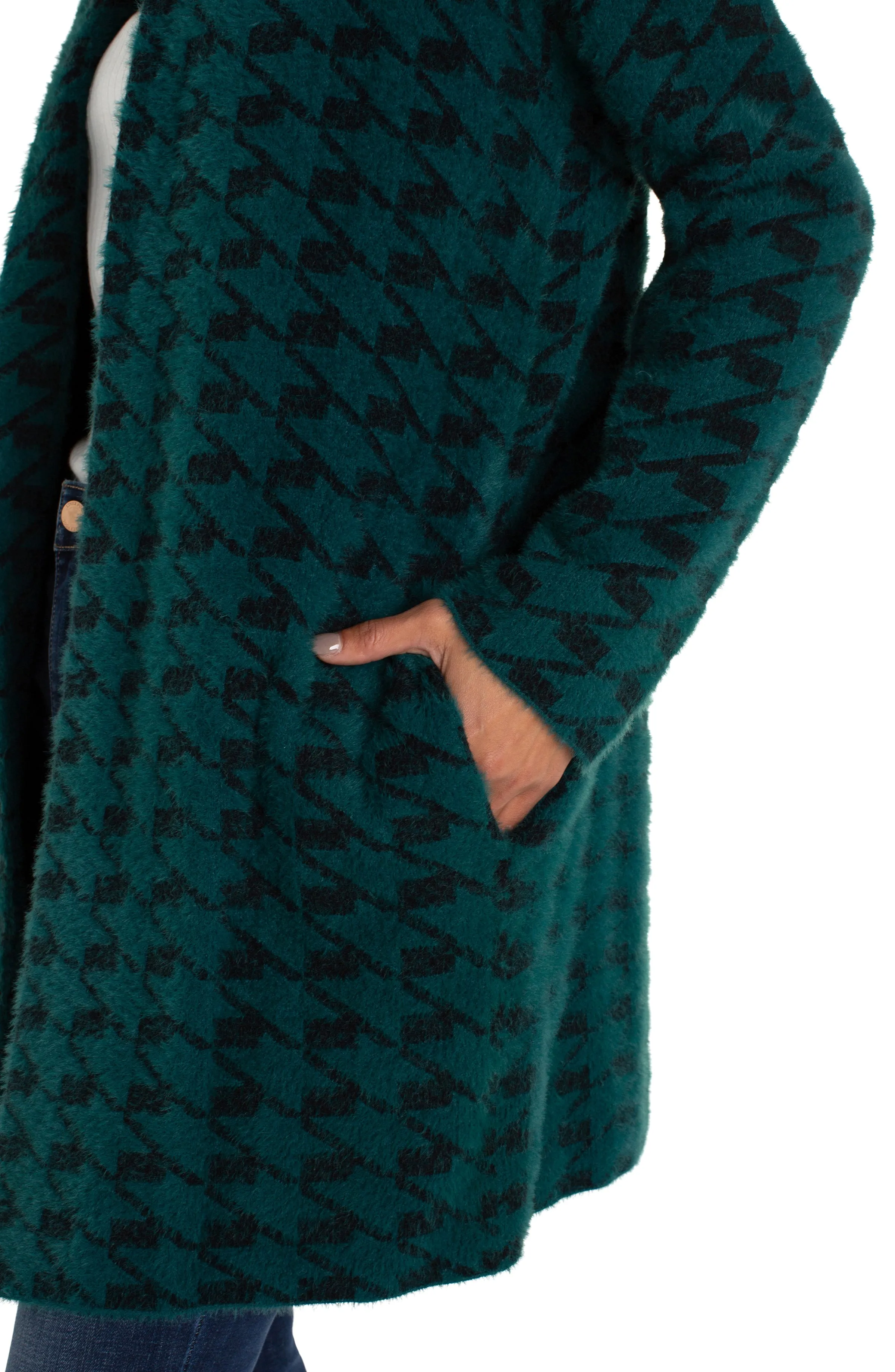 PETITE OPEN FRONT COATIGAN SWEATER sold by Liverpool Jeans Company product image thumbnail 3