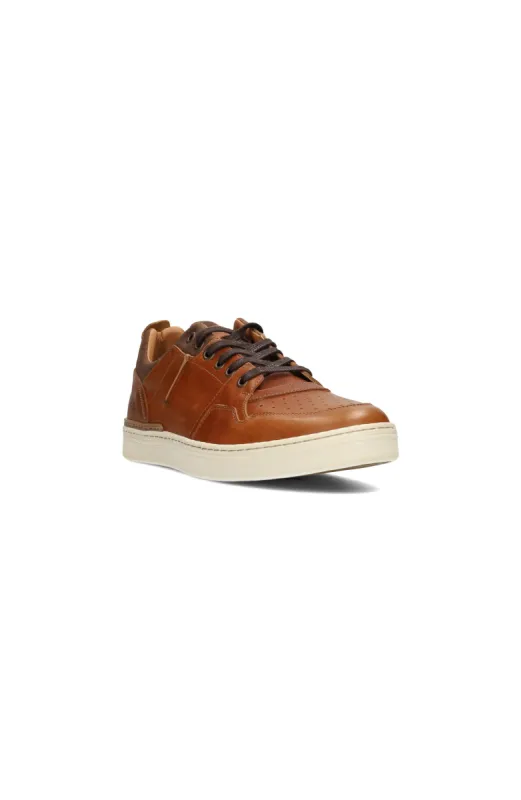 LAUNCH TEXTURED LEATHER SNEAKER sold by Liverpool Jeans Company