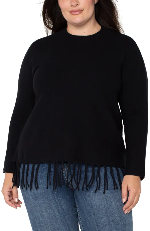 LONG SLEEVE SEAMLESS SWEATER sold by Liverpool Jeans Company