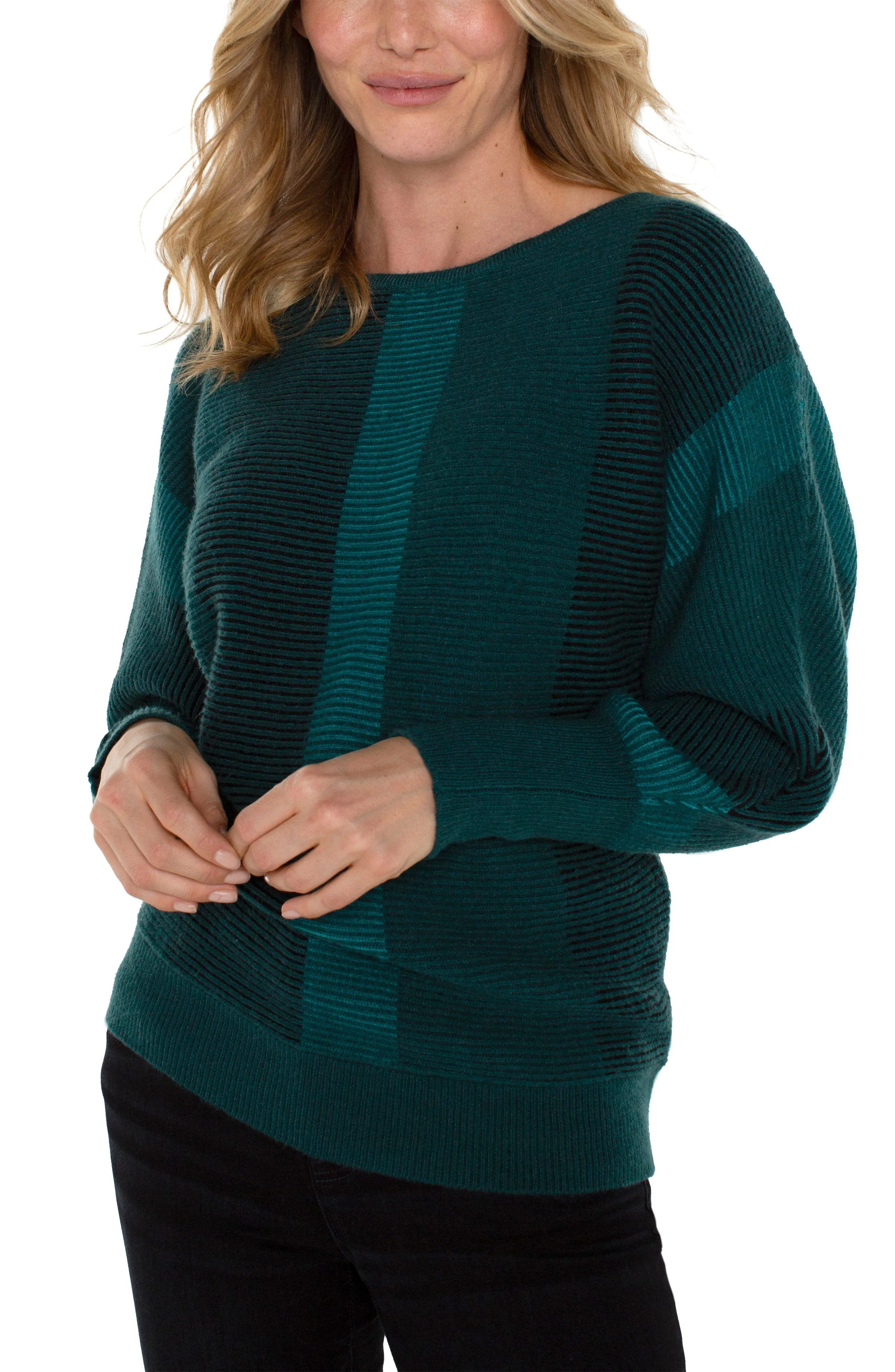 BOAT NECK DOLMAN SWEATER sold by Liverpool Jeans Company product image thumbnail 4