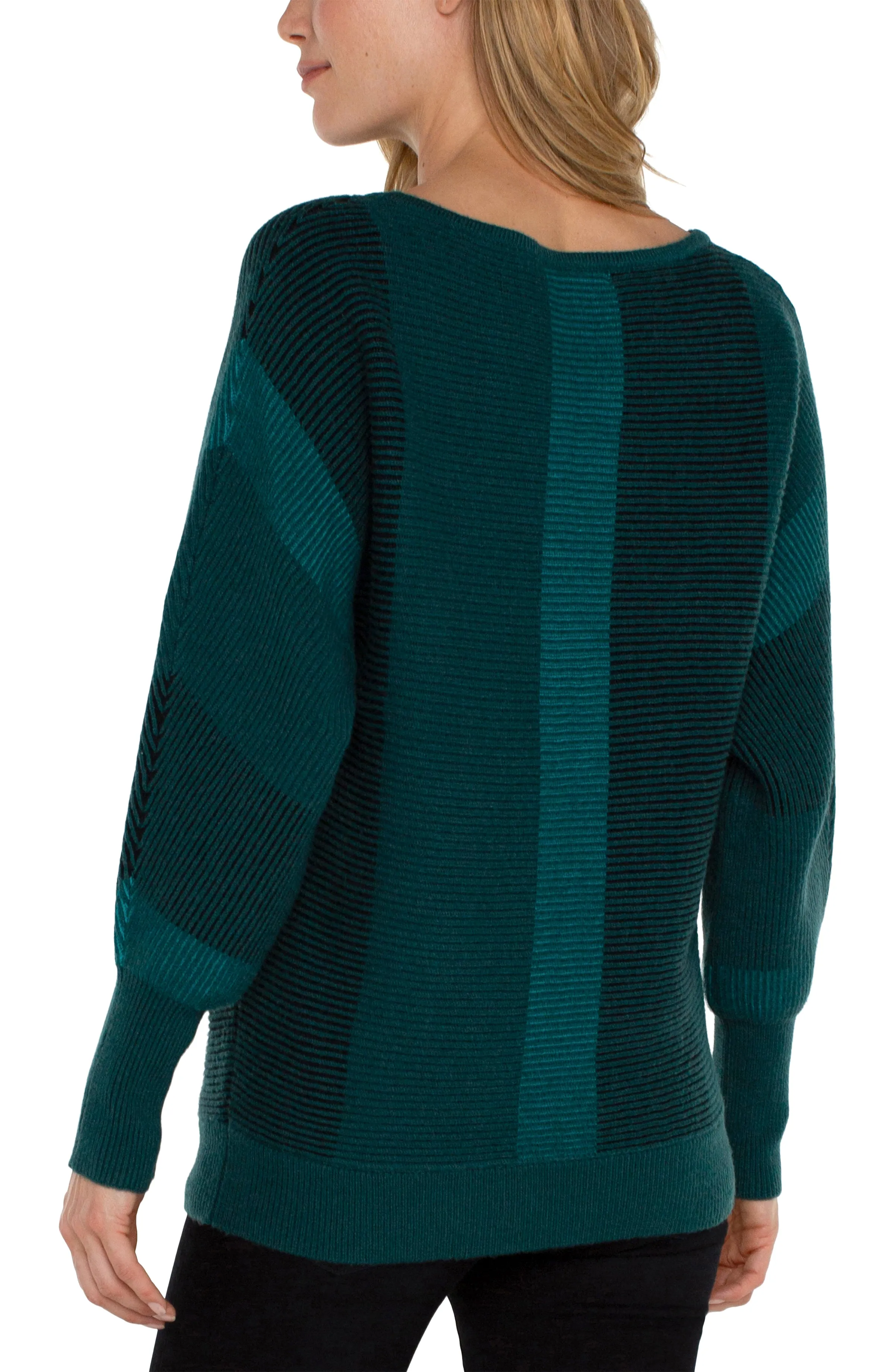 BOAT NECK DOLMAN SWEATER sold by Liverpool Jeans Company product image thumbnail 2