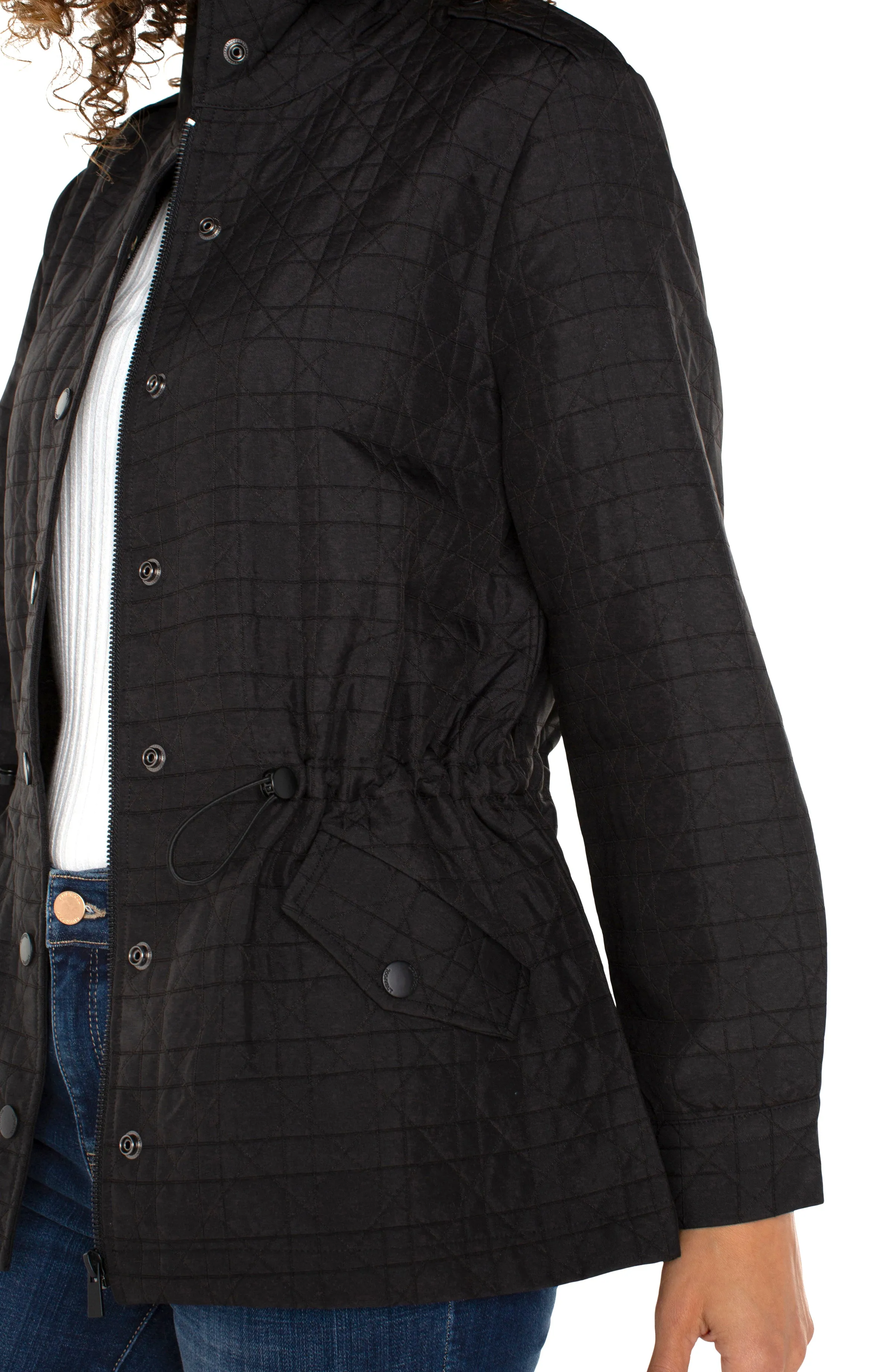 QUILTED UTILITY JACKET sold by Liverpool Jeans Company product image thumbnail 3