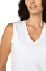 SLEEVELESS V NECK KNIT TOP sold by Liverpool Jeans Company
