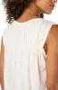 SLEEVELESS SHIRRED DETAIL KNIT TOP sold by Liverpool Jeans Company