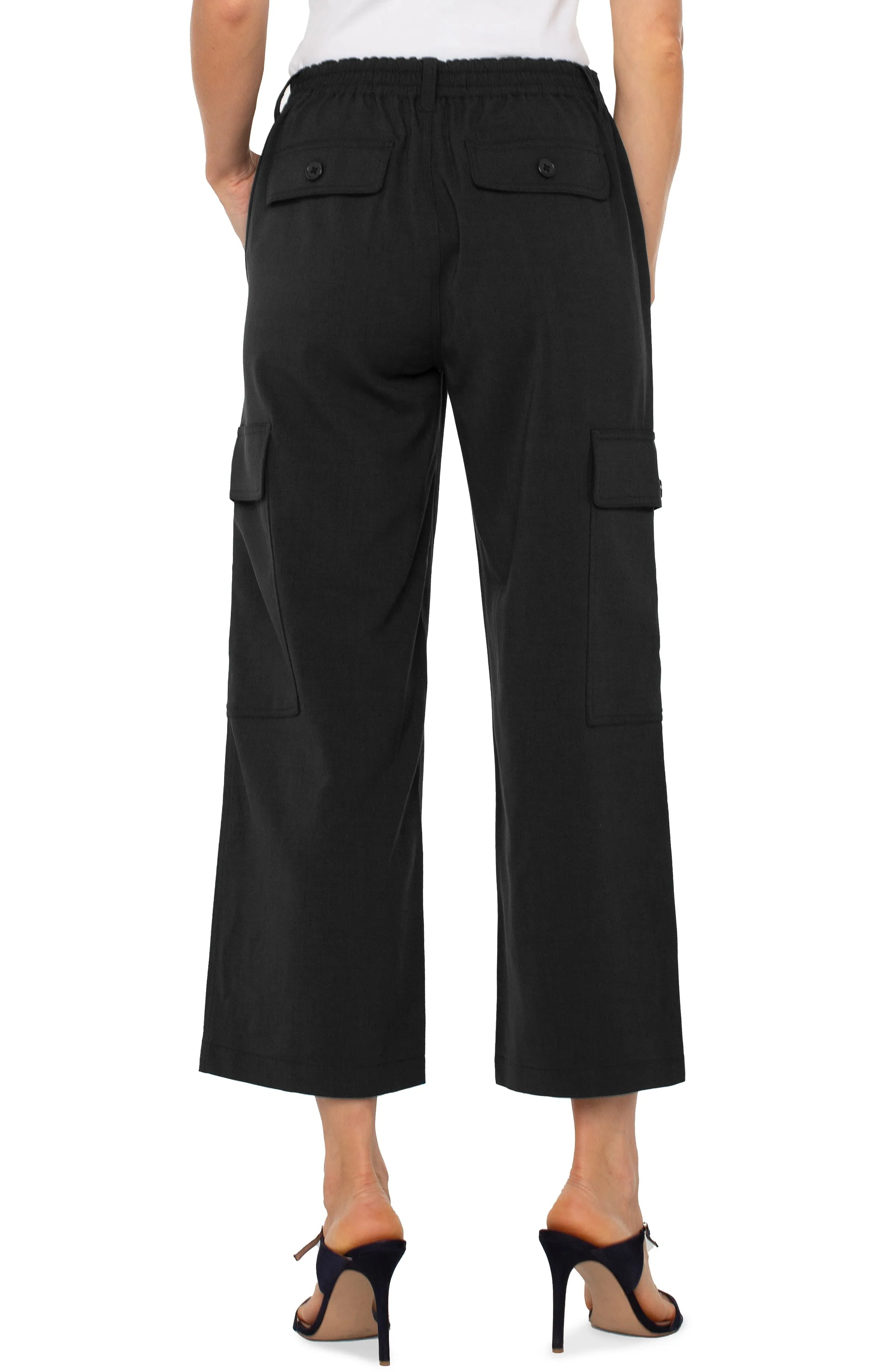 HI-RISE CARGO CROP STRAIGHT sold by Liverpool Jeans Company product image thumbnail 2