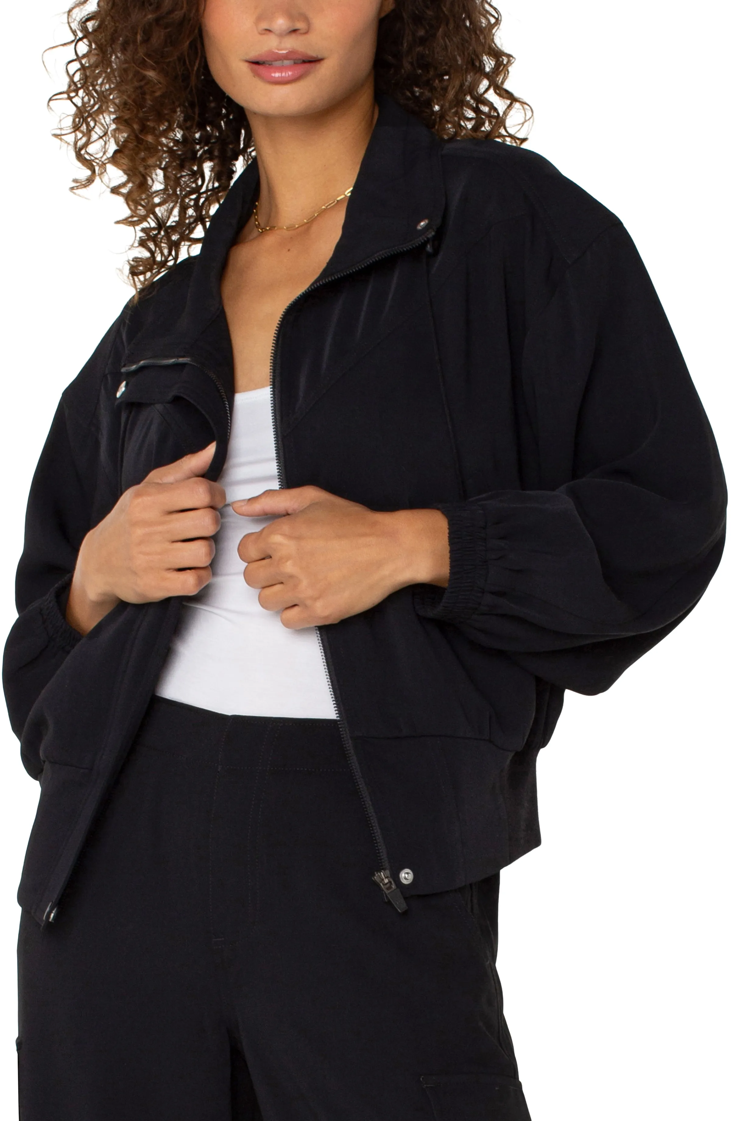 ZIP UP DOLMAN JACKET sold by Liverpool Jeans Company product image thumbnail 5