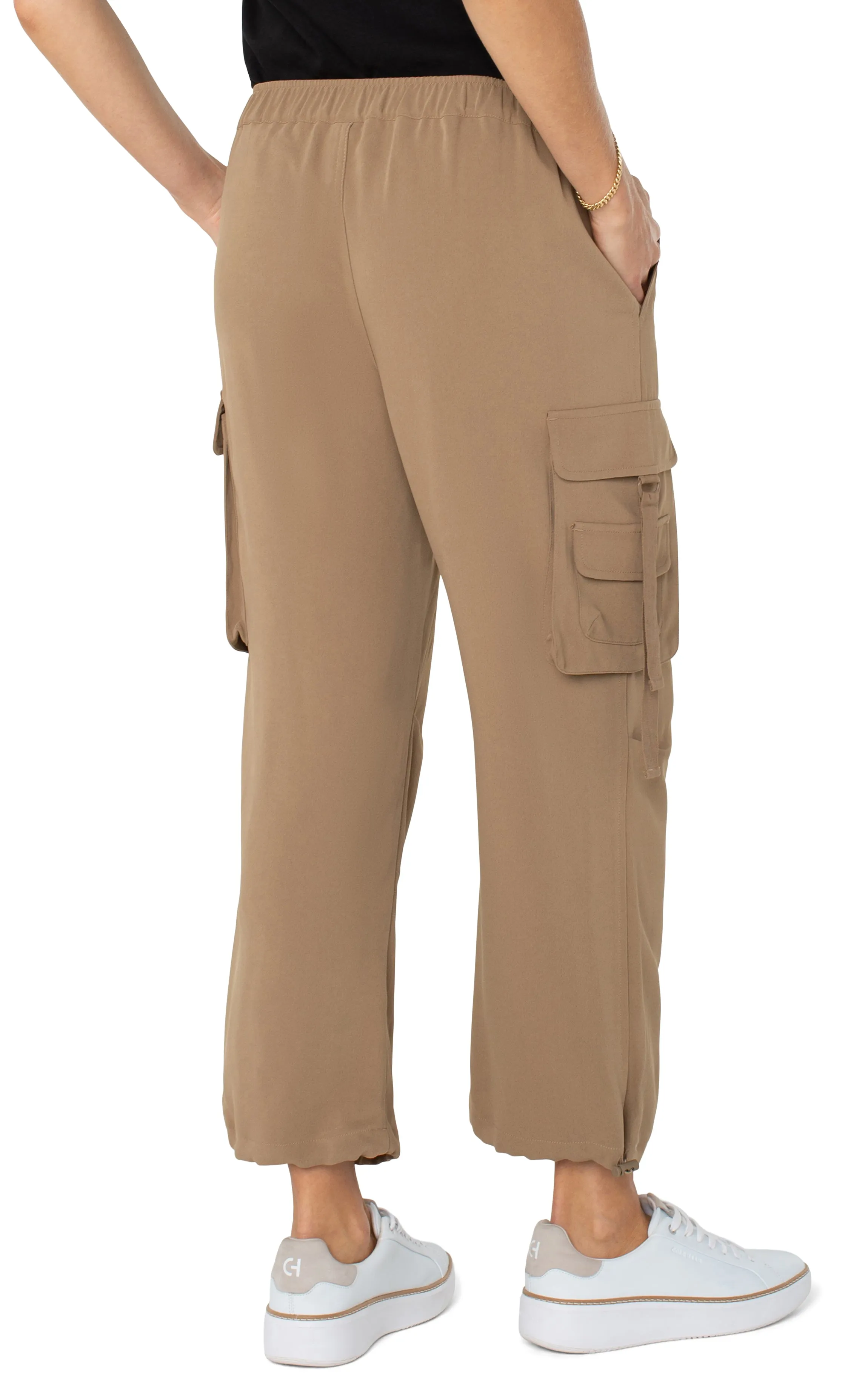 PULL-ON PARACHUTE CARGO PANTS sold by Liverpool Jeans Company product image thumbnail 2