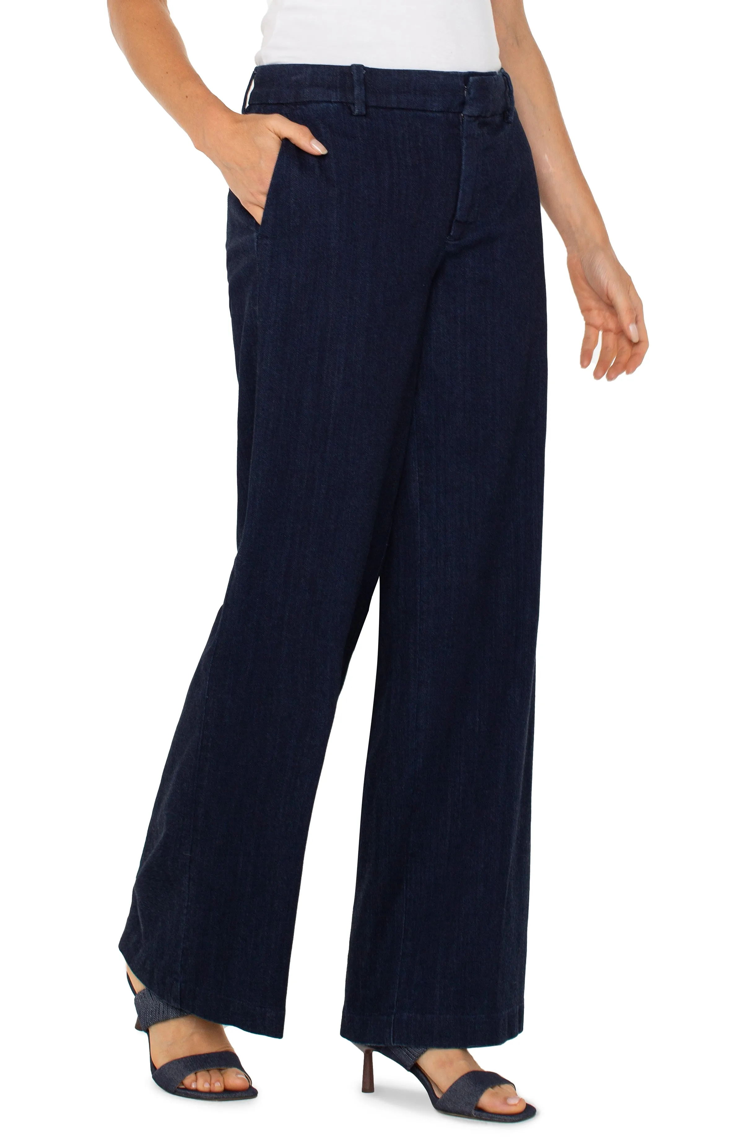 KELSEY TROUSER WIDE LEG ECO sold by Liverpool Jeans Company product image thumbnail 4