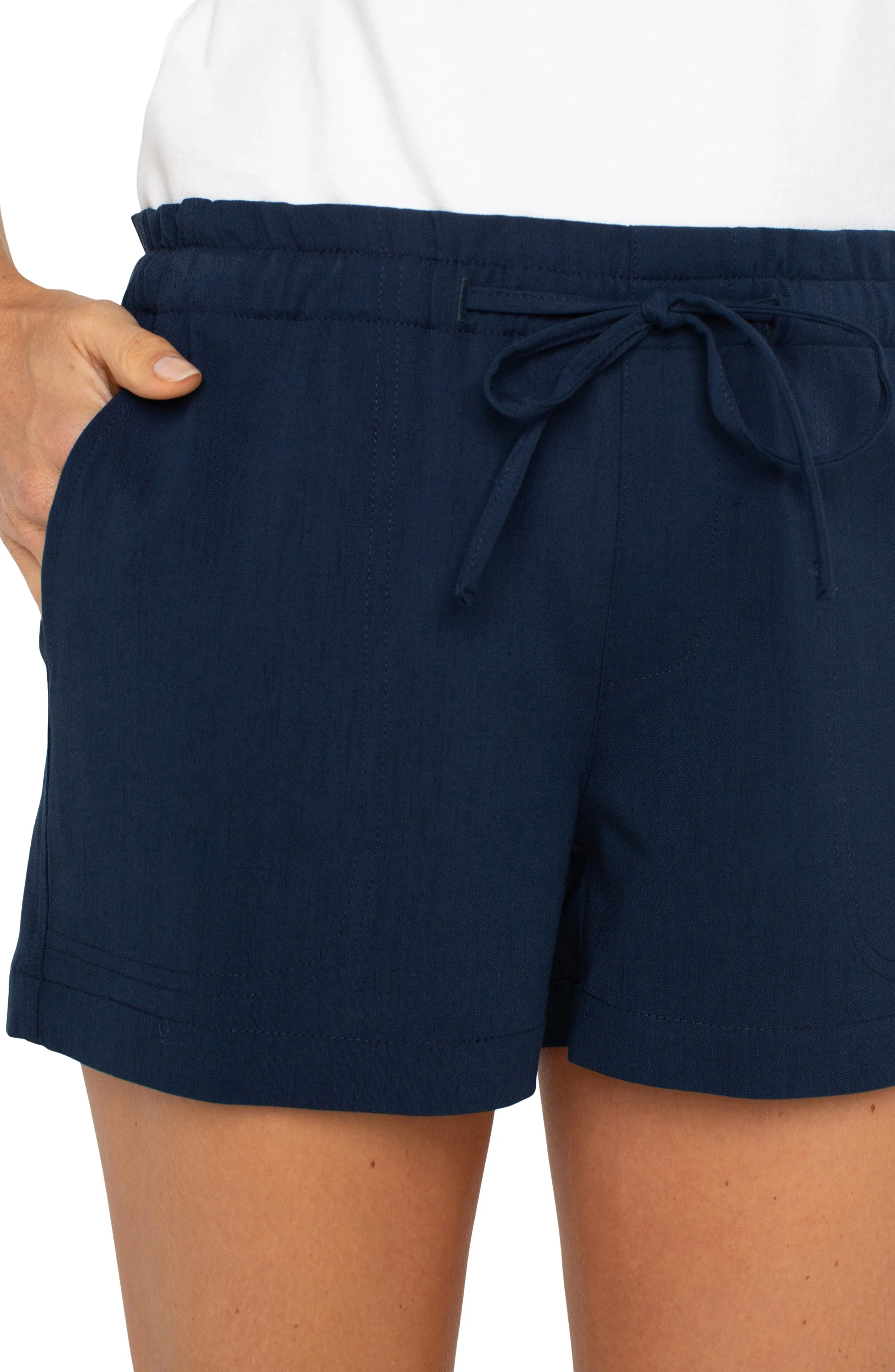 PULL ON SHORTS WITH FRONT TIE sold by Liverpool Jeans Company product image thumbnail 3