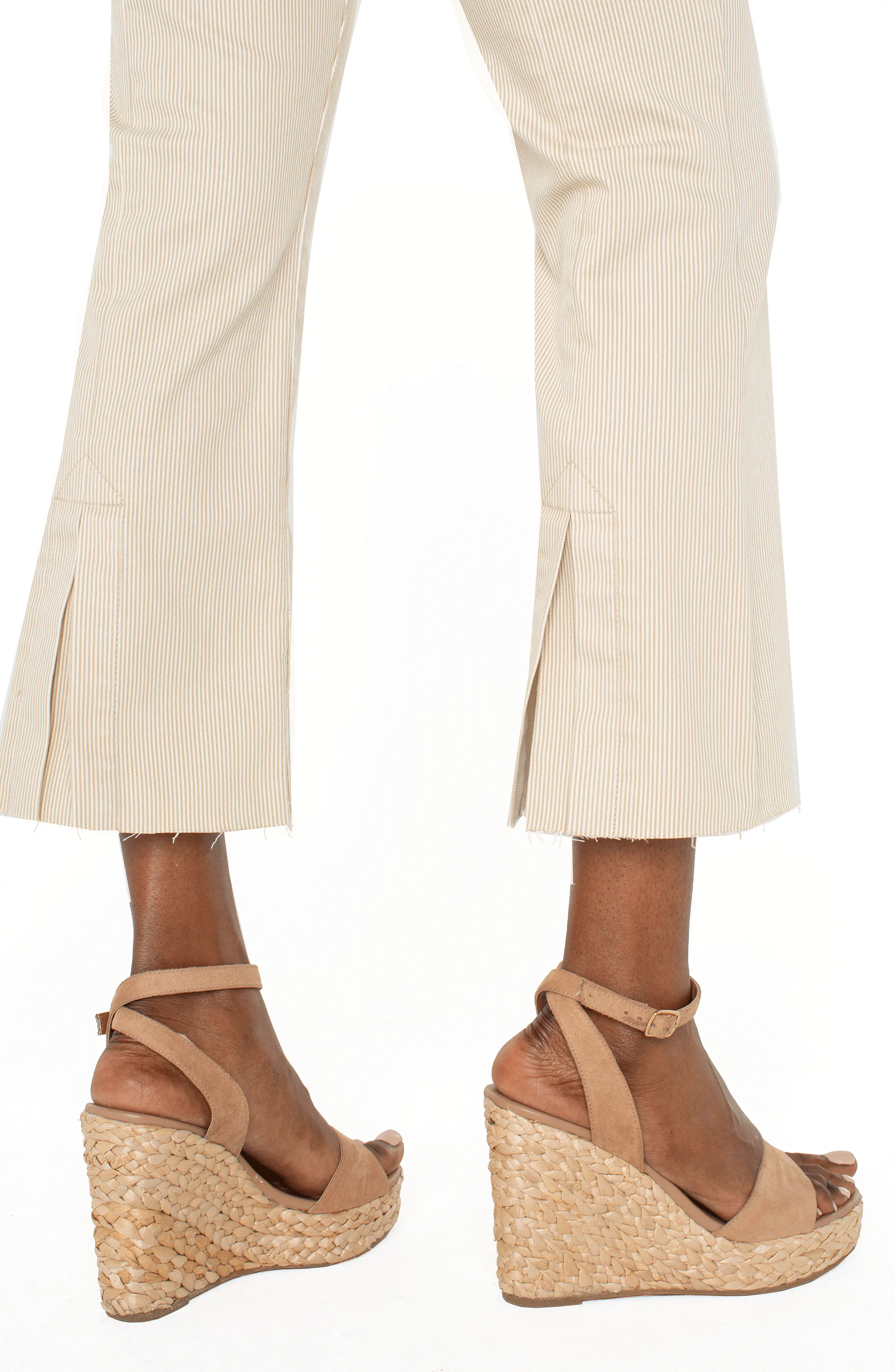 THE GIA GLIDER® CROP FLARE WITH BACK PLEAT sold by Liverpool Jeans Company product image thumbnail 3