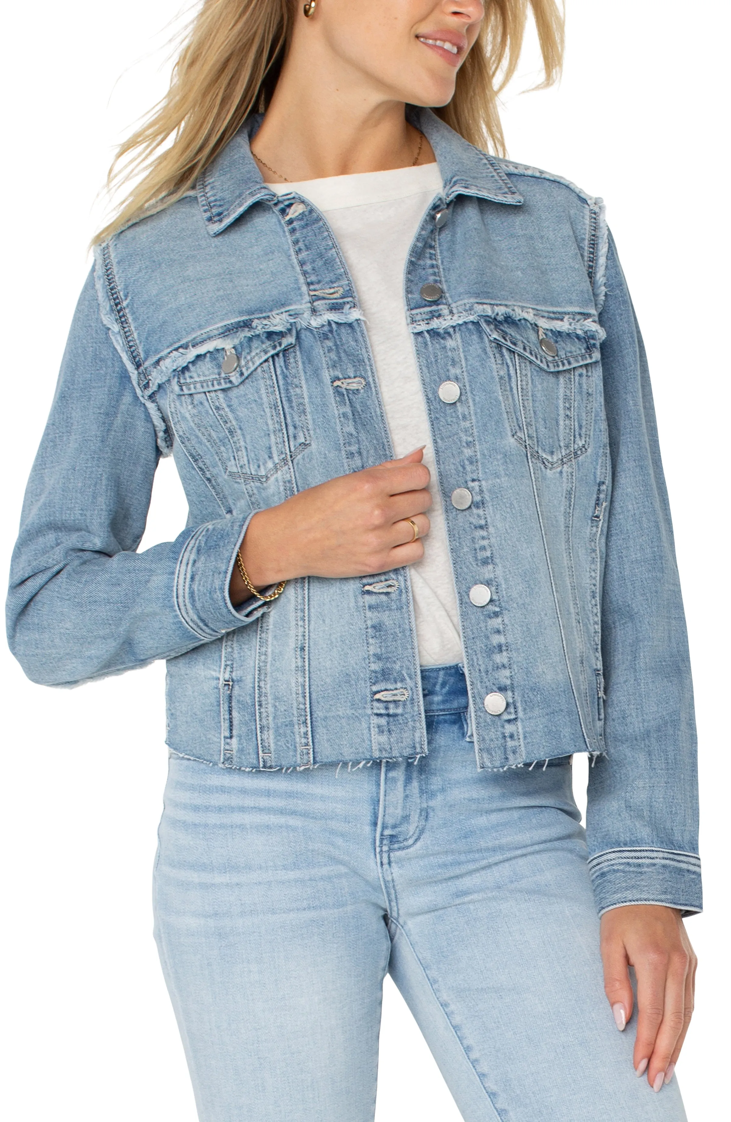 ECO TRUCKER JACKET sold by Liverpool Jeans Company product image thumbnail 4