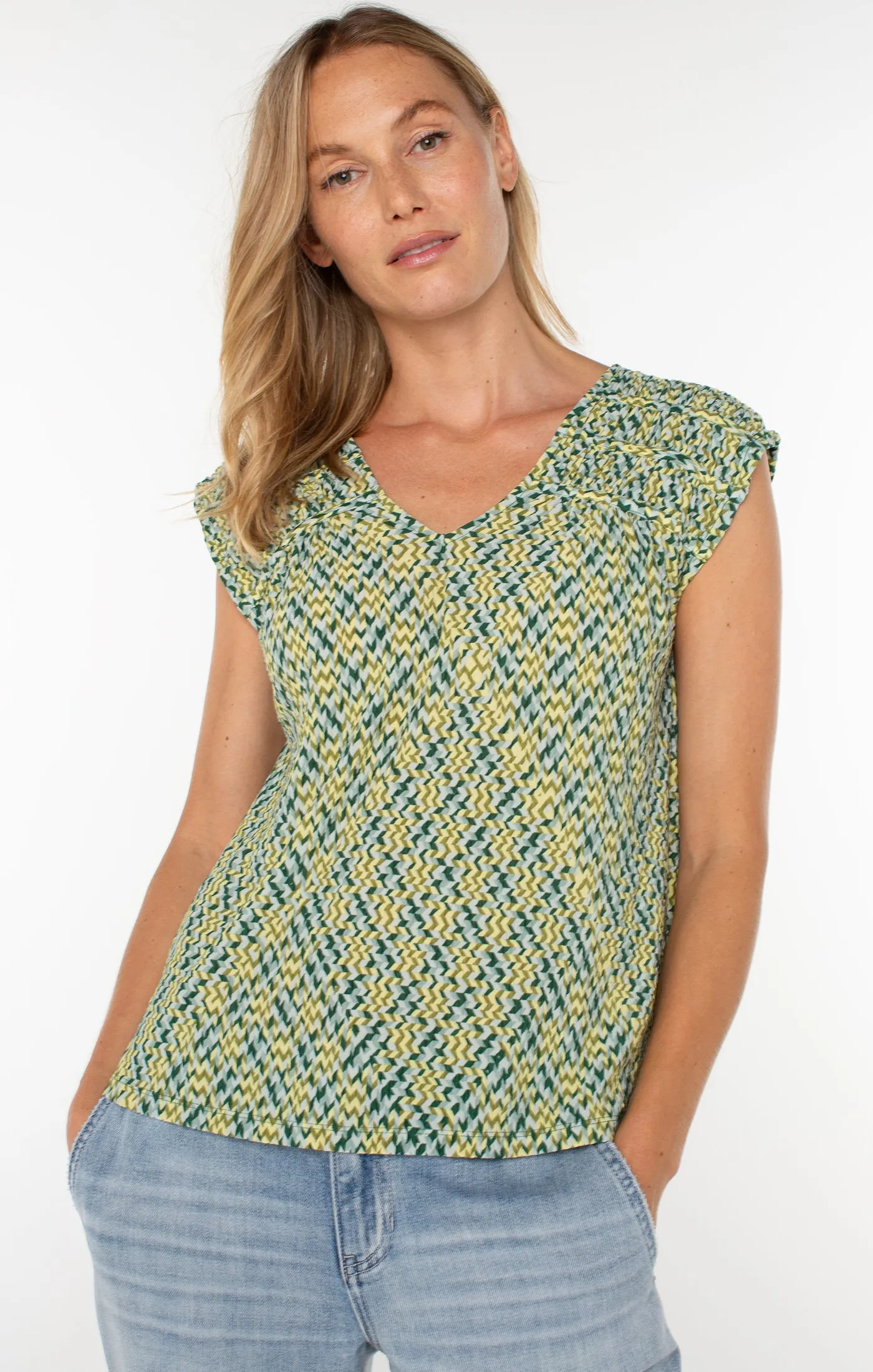 DOLMAN TIE-BACK KNIT TOP sold by Liverpool Jeans Company product image thumbnail 4