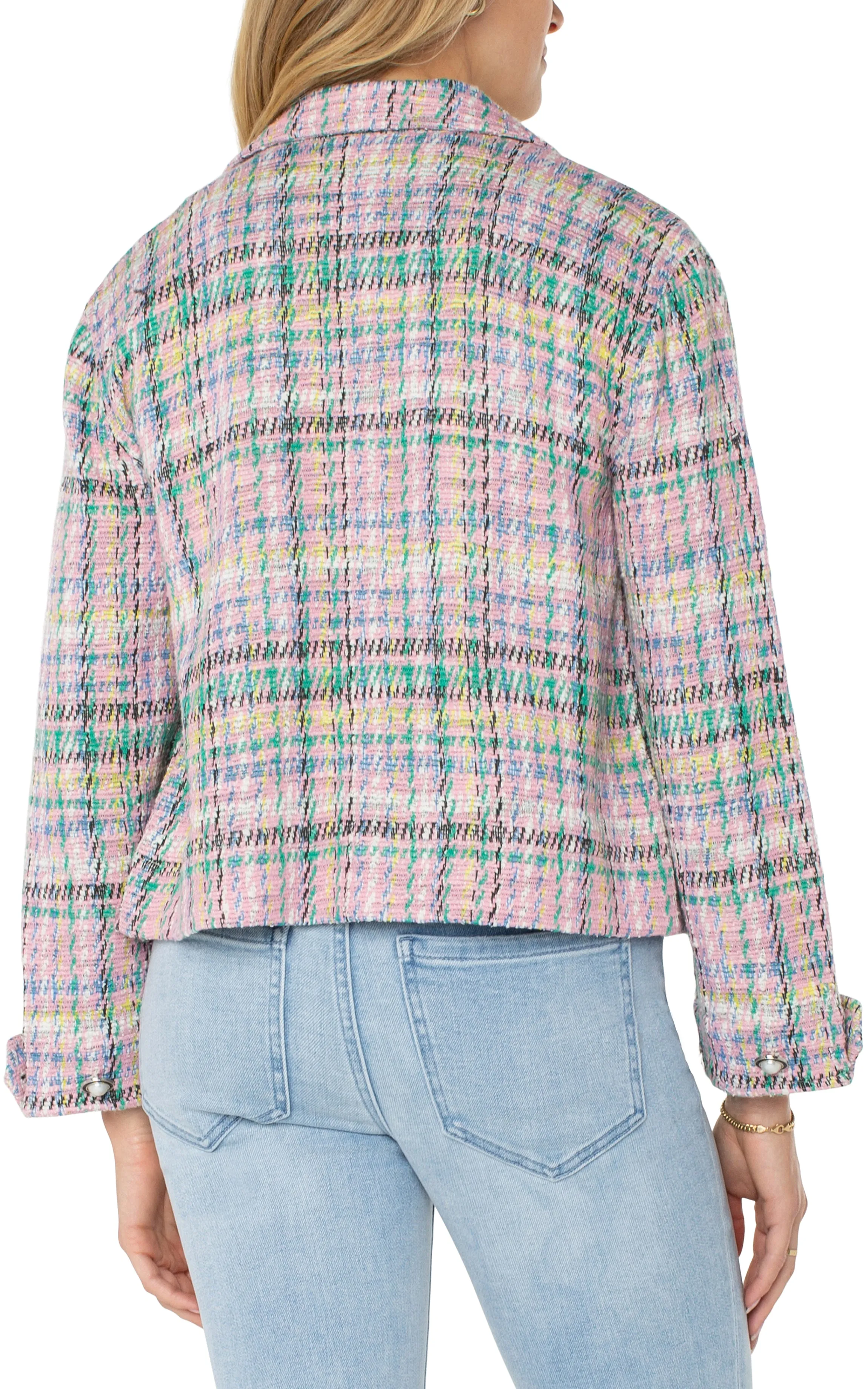 BUTTON FRONT BOXY SHACKET sold by Liverpool Jeans Company product image thumbnail 3