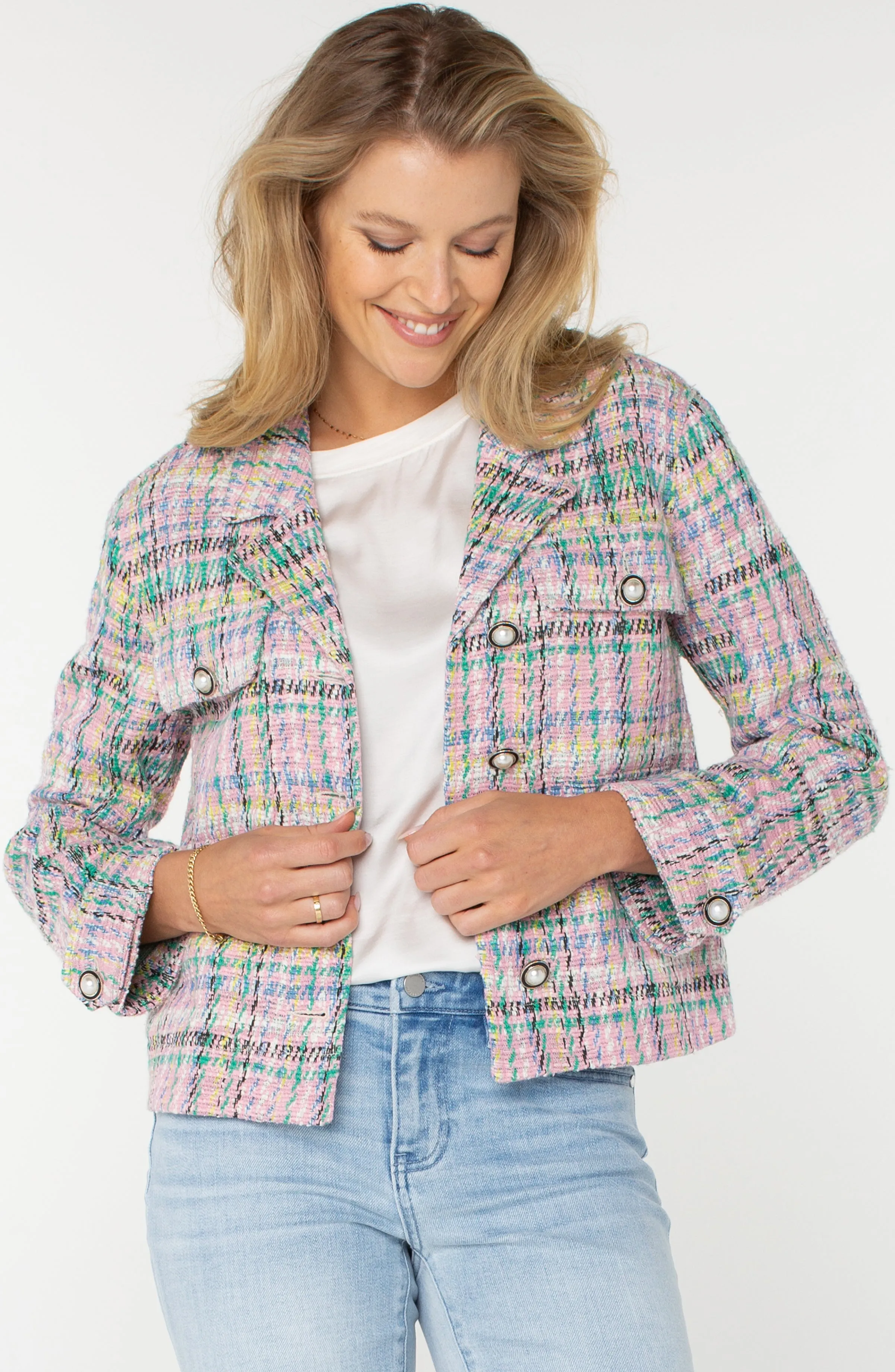 BUTTON FRONT BOXY SHACKET sold by Liverpool Jeans Company product image thumbnail 2
