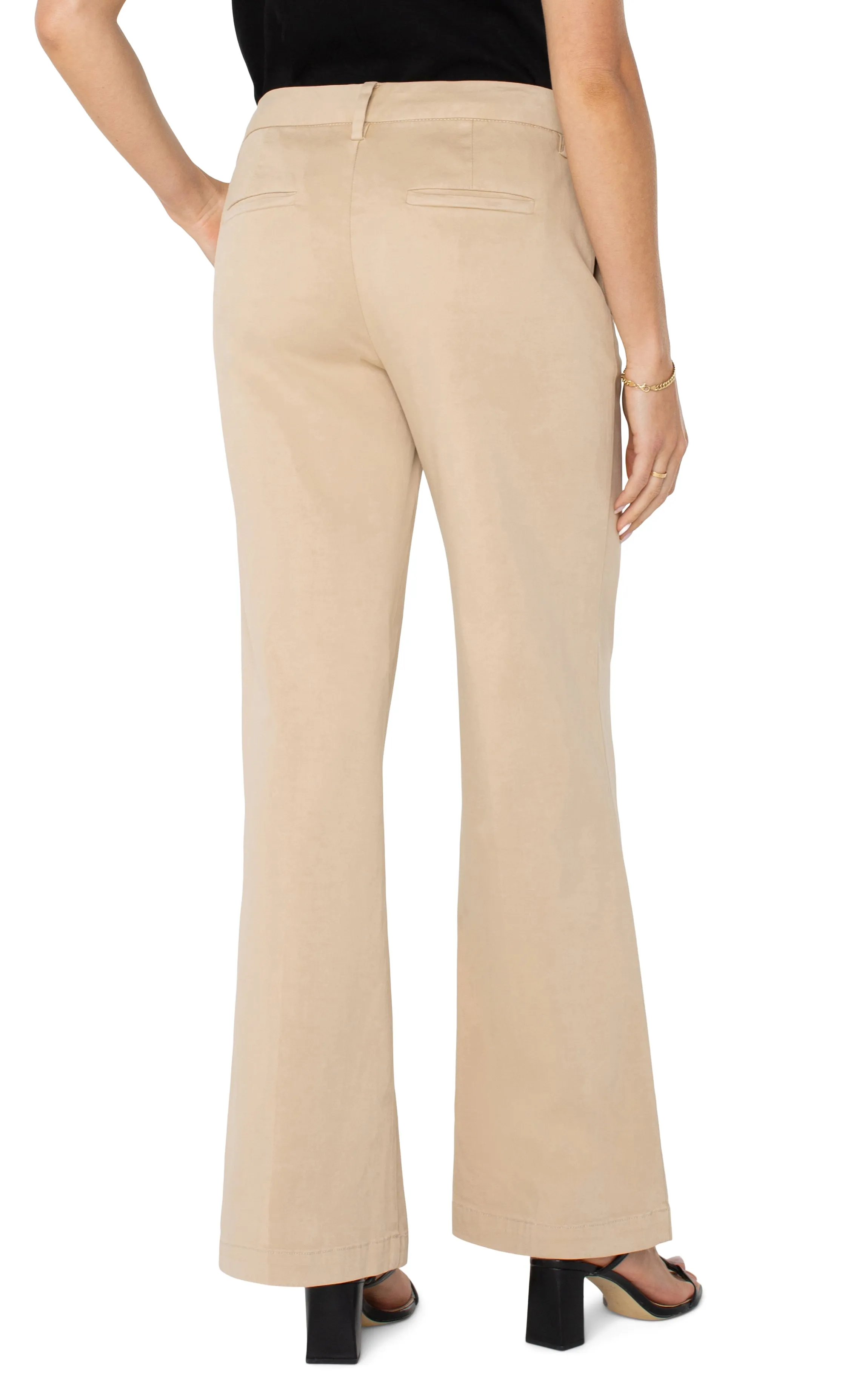PETITE KELSEY WIDE LEG TROUSER sold by Liverpool Jeans Company product image thumbnail 2