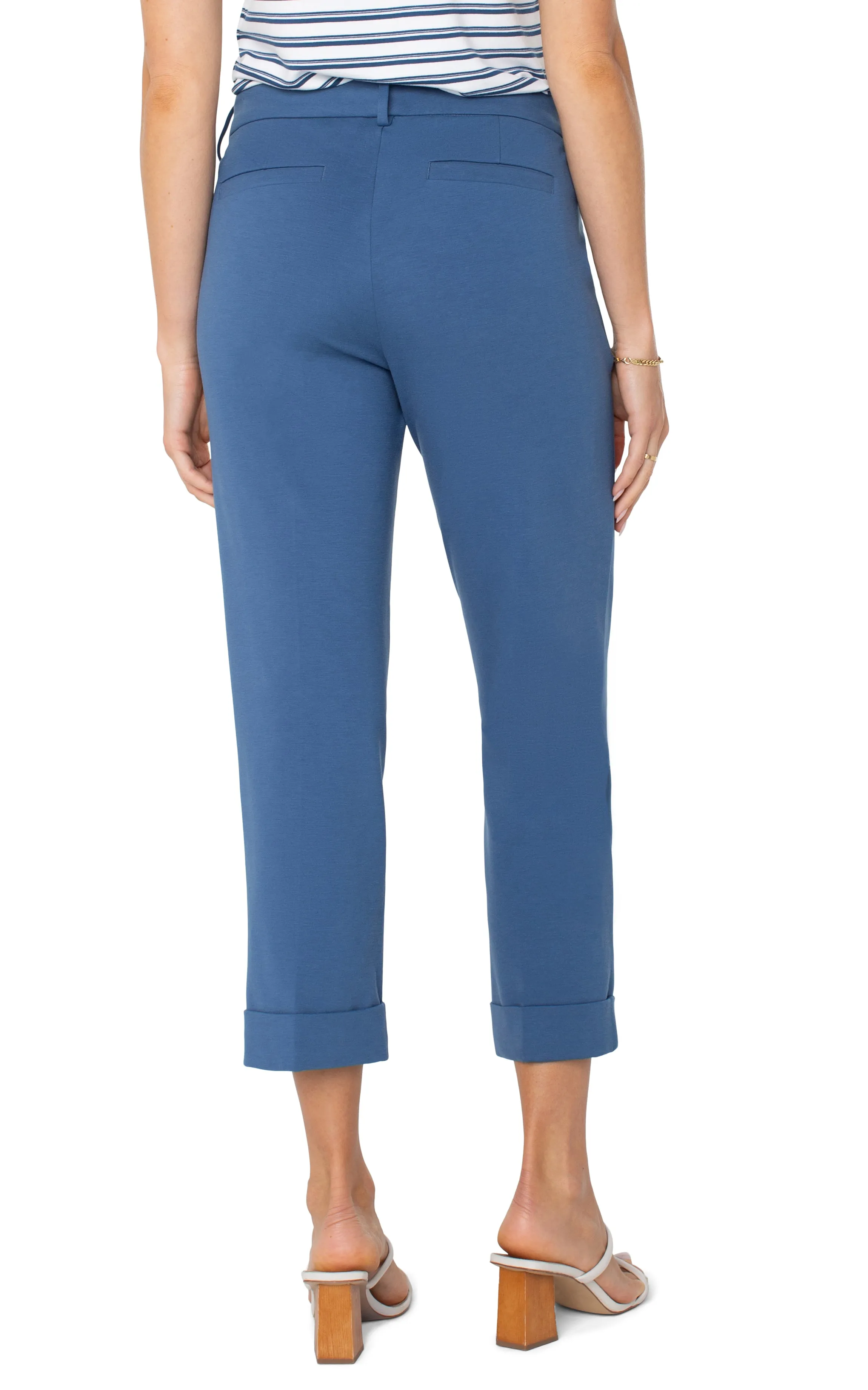 PETITE KELSEY CROP TROUSER sold by Liverpool Jeans Company product image thumbnail 2
