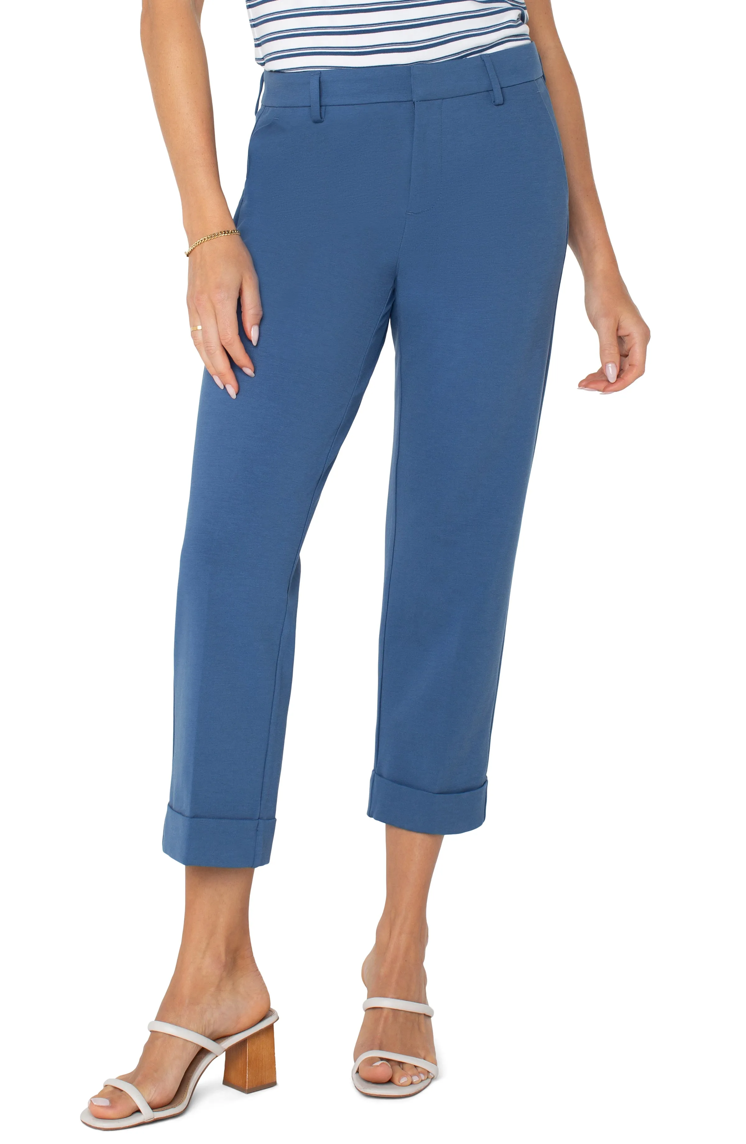 PETITE KELSEY CROP TROUSER sold by Liverpool Jeans Company