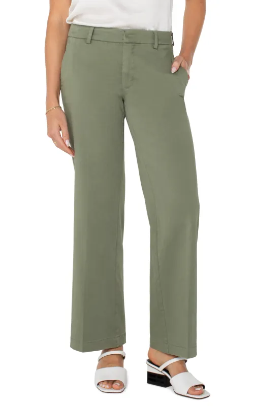PETITE KELSEY WIDE LEG TROUSER sold by Liverpool Jeans Company