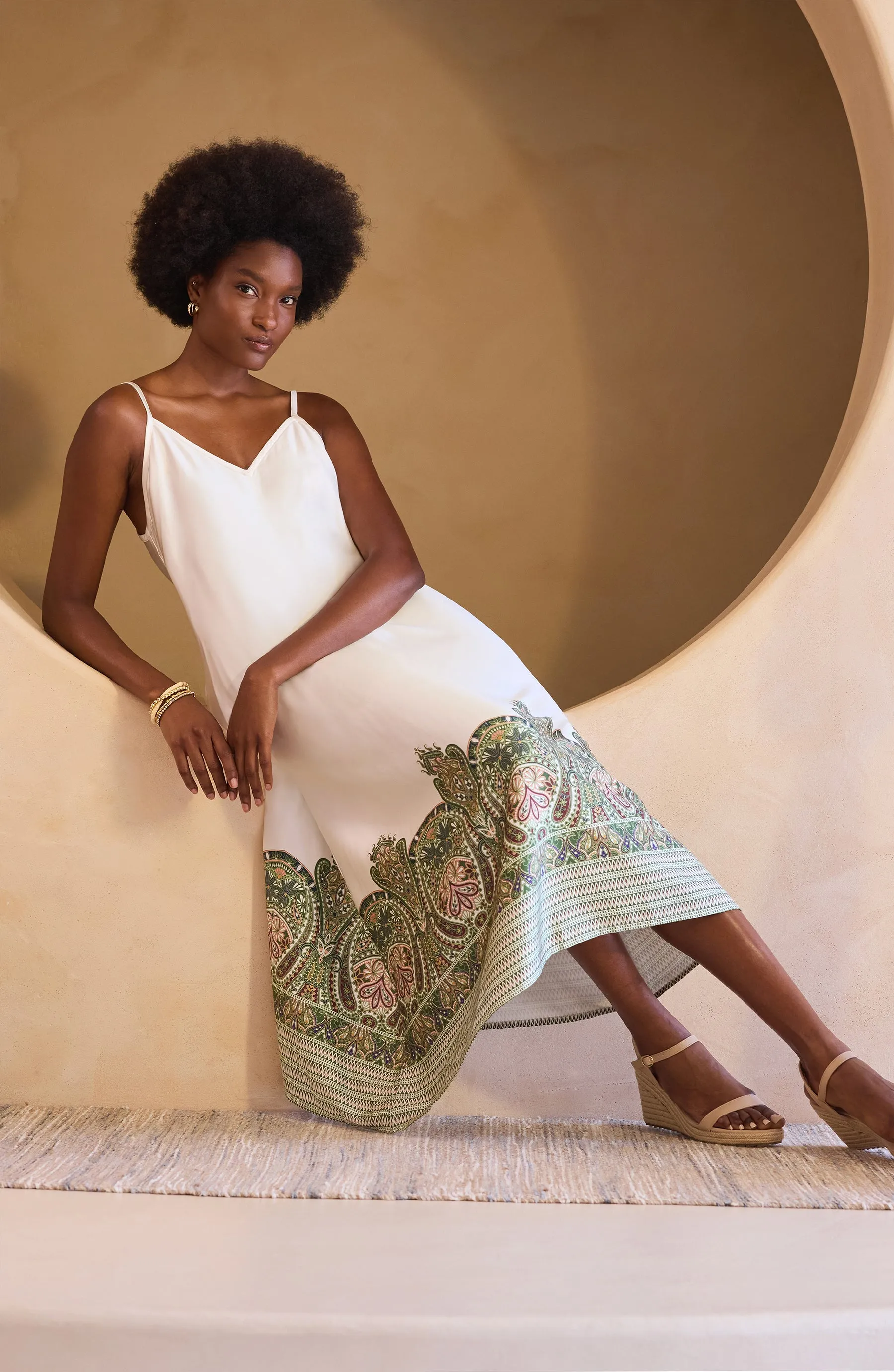 SPAGHETTI STRAP MAXI DRESS sold by Liverpool Jeans Company product image thumbnail 2