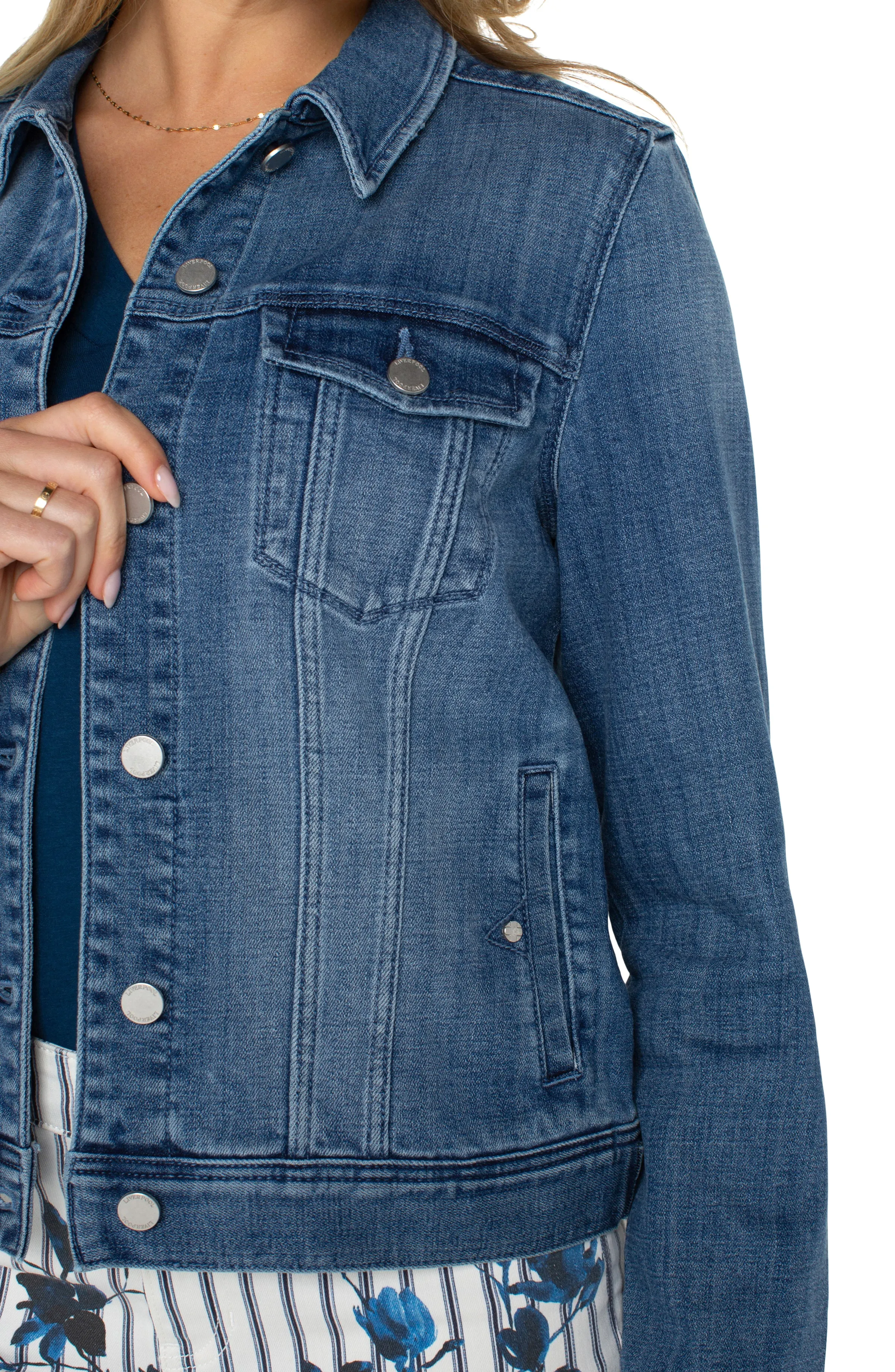 CLASSIC JEAN JACKET sold by Liverpool Jeans Company product image thumbnail 3
