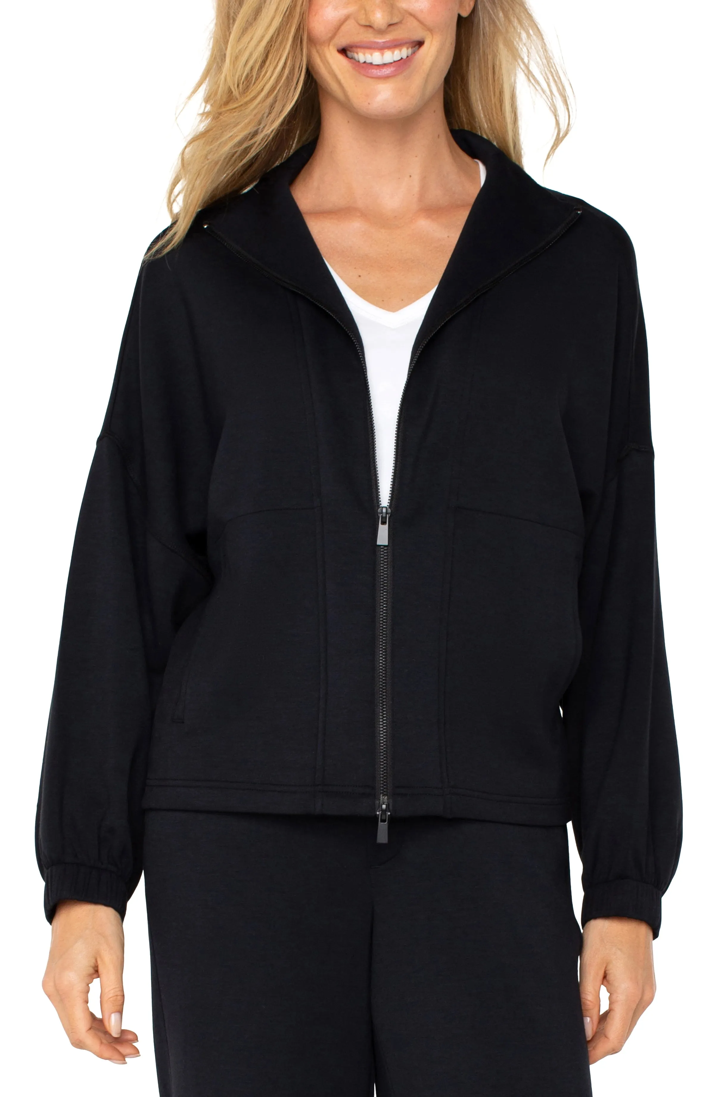 ZIP UP FUNNEL NECK JACKET sold by Liverpool Jeans Company