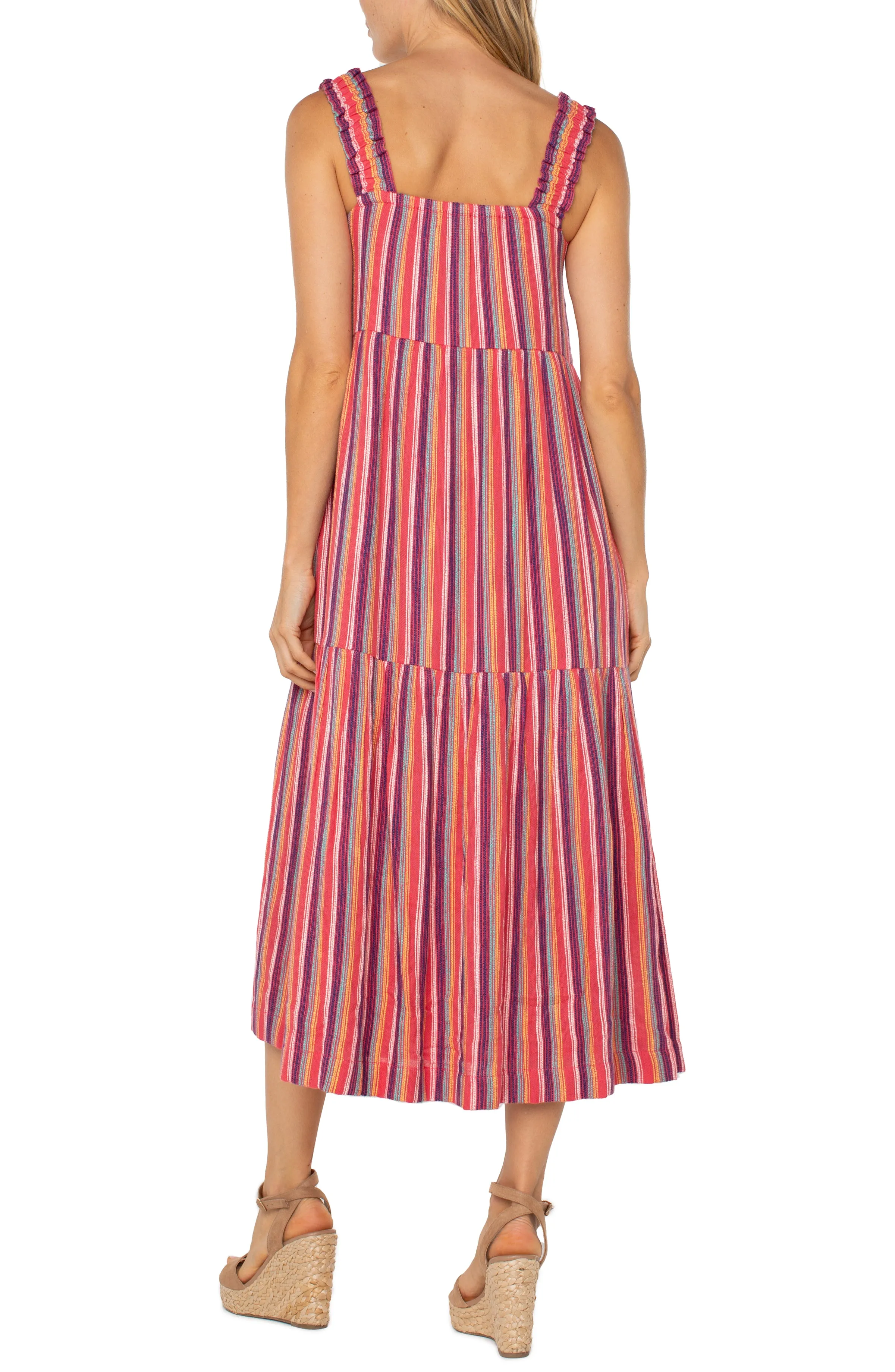 SLEEVELESS MIDI DRESS sold by Liverpool Jeans Company product image thumbnail 2