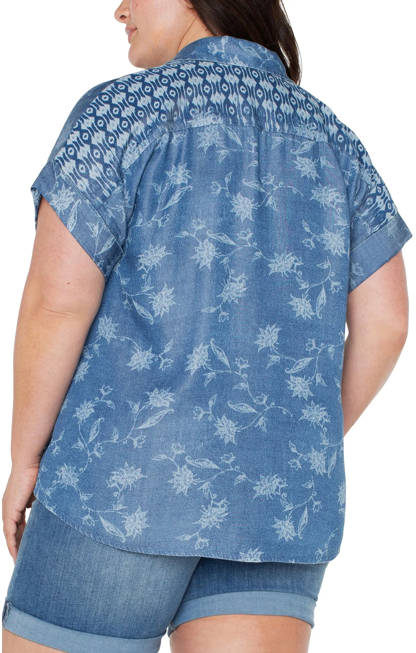 COLLARED CAMP SHIRT sold by Liverpool Jeans Company product image thumbnail 3