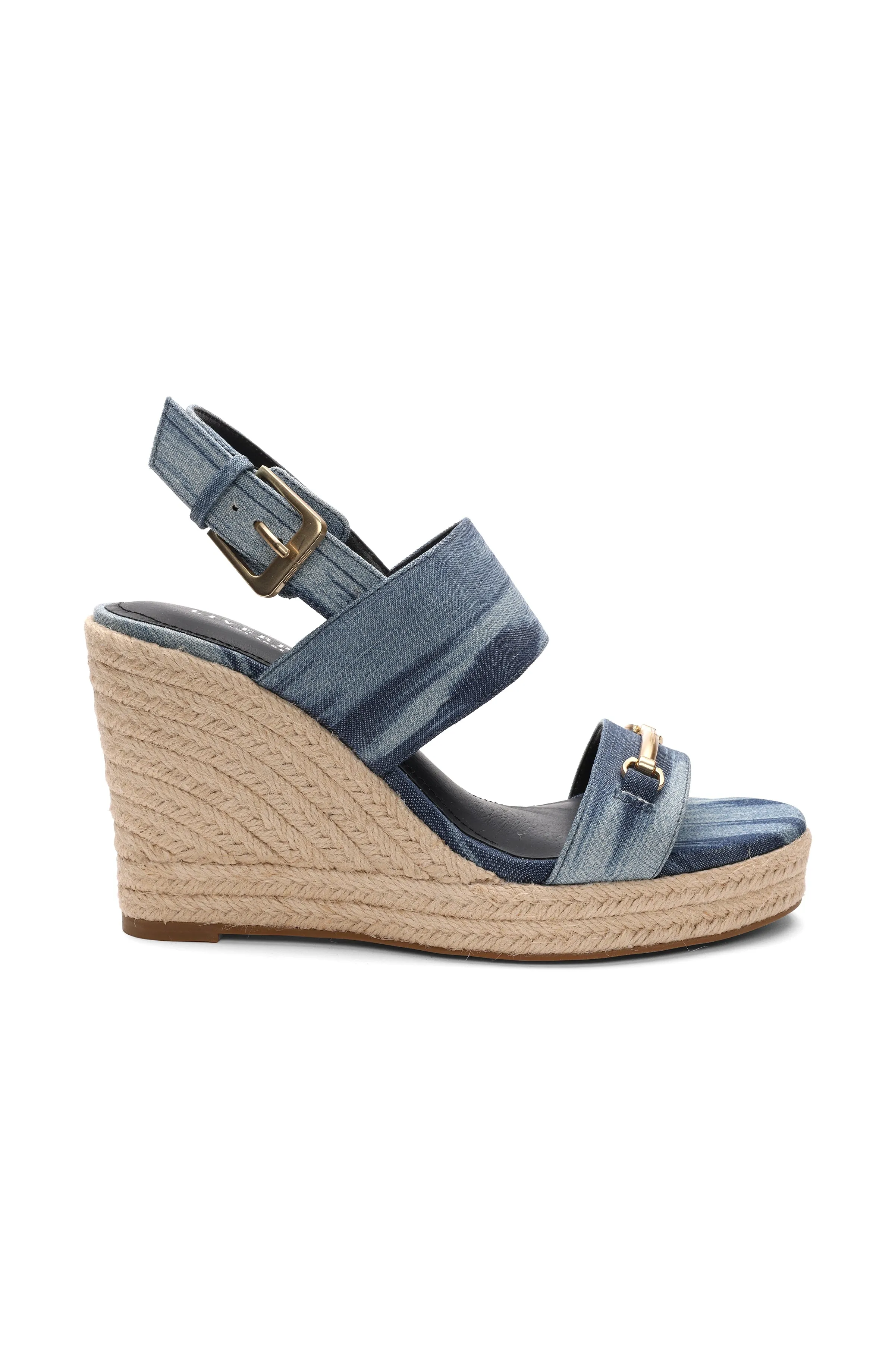 HINKLEY 2 STRAP WEDGE SANDAL sold by Liverpool Jeans Company product image thumbnail 2