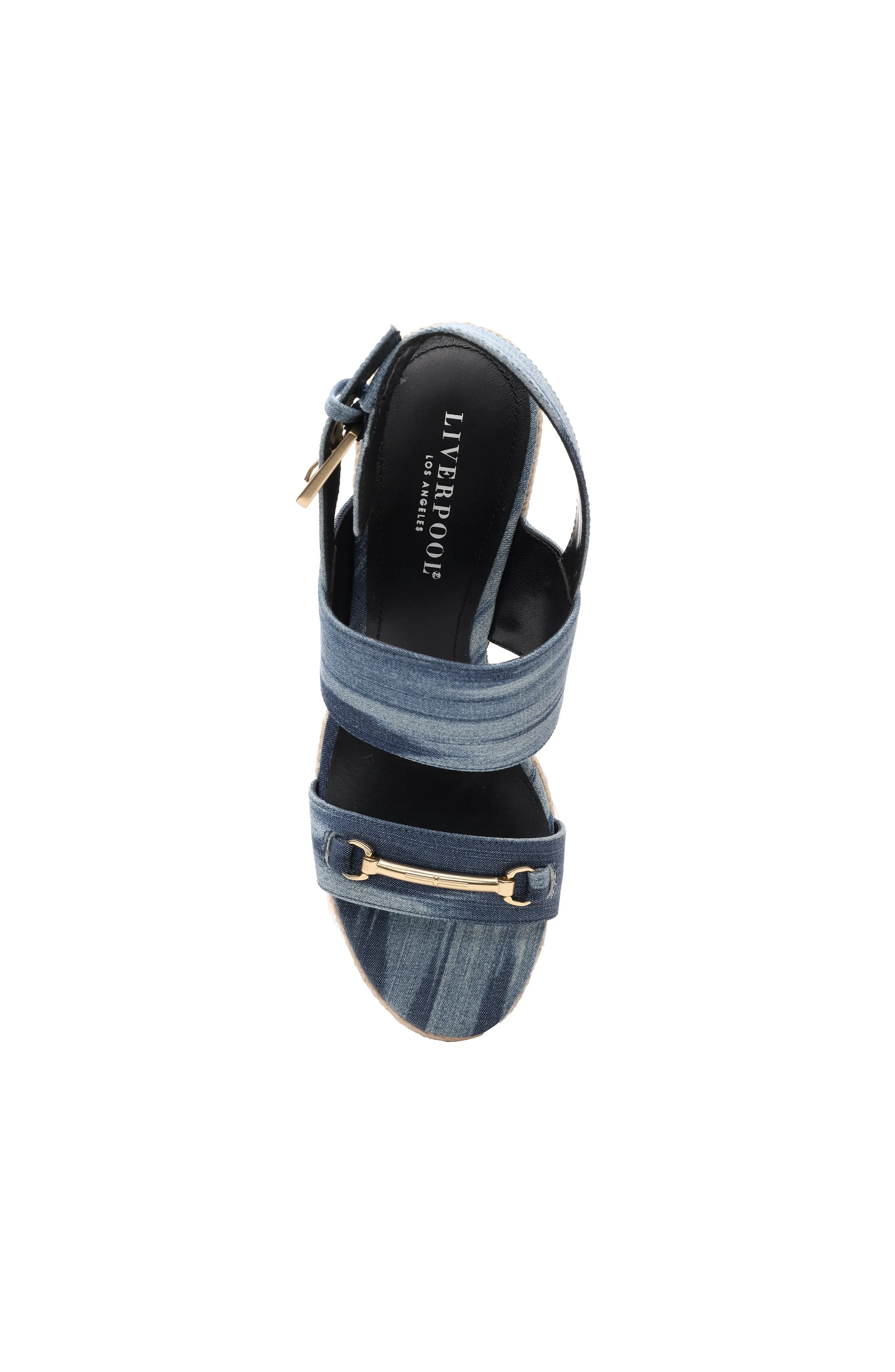 HINKLEY 2 STRAP WEDGE SANDAL sold by Liverpool Jeans Company product image thumbnail 4