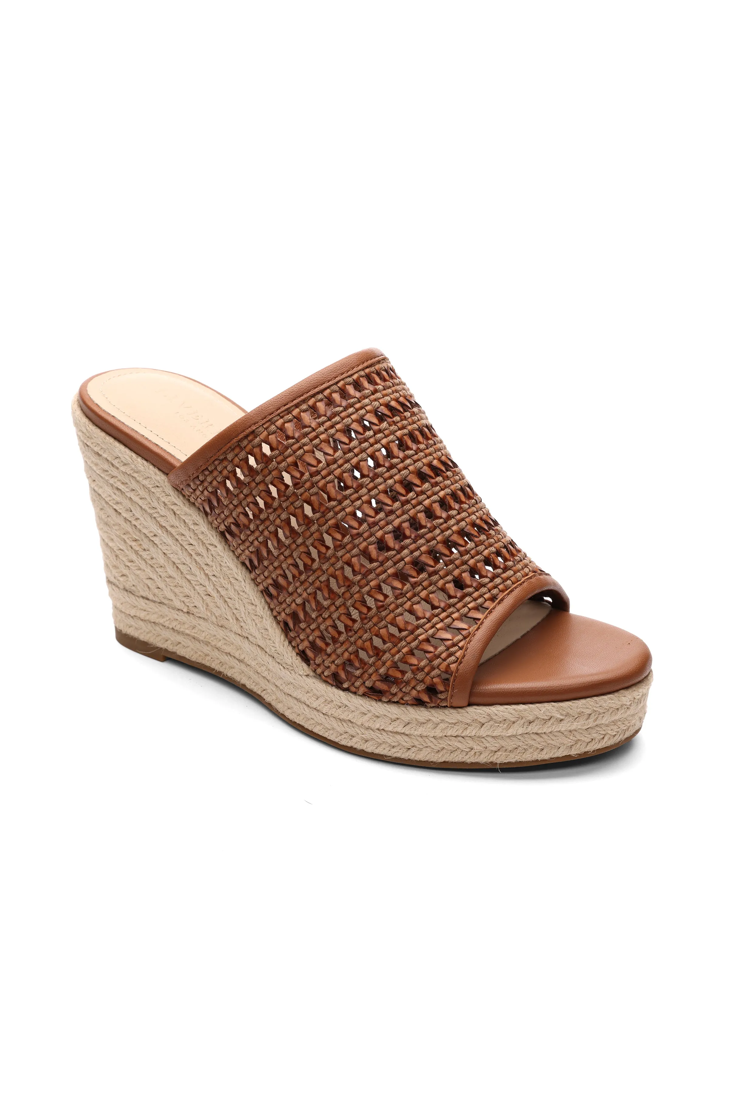 HIGHLAND WOVEN LEATHER WEDGE SANDAL sold by Liverpool Jeans Company