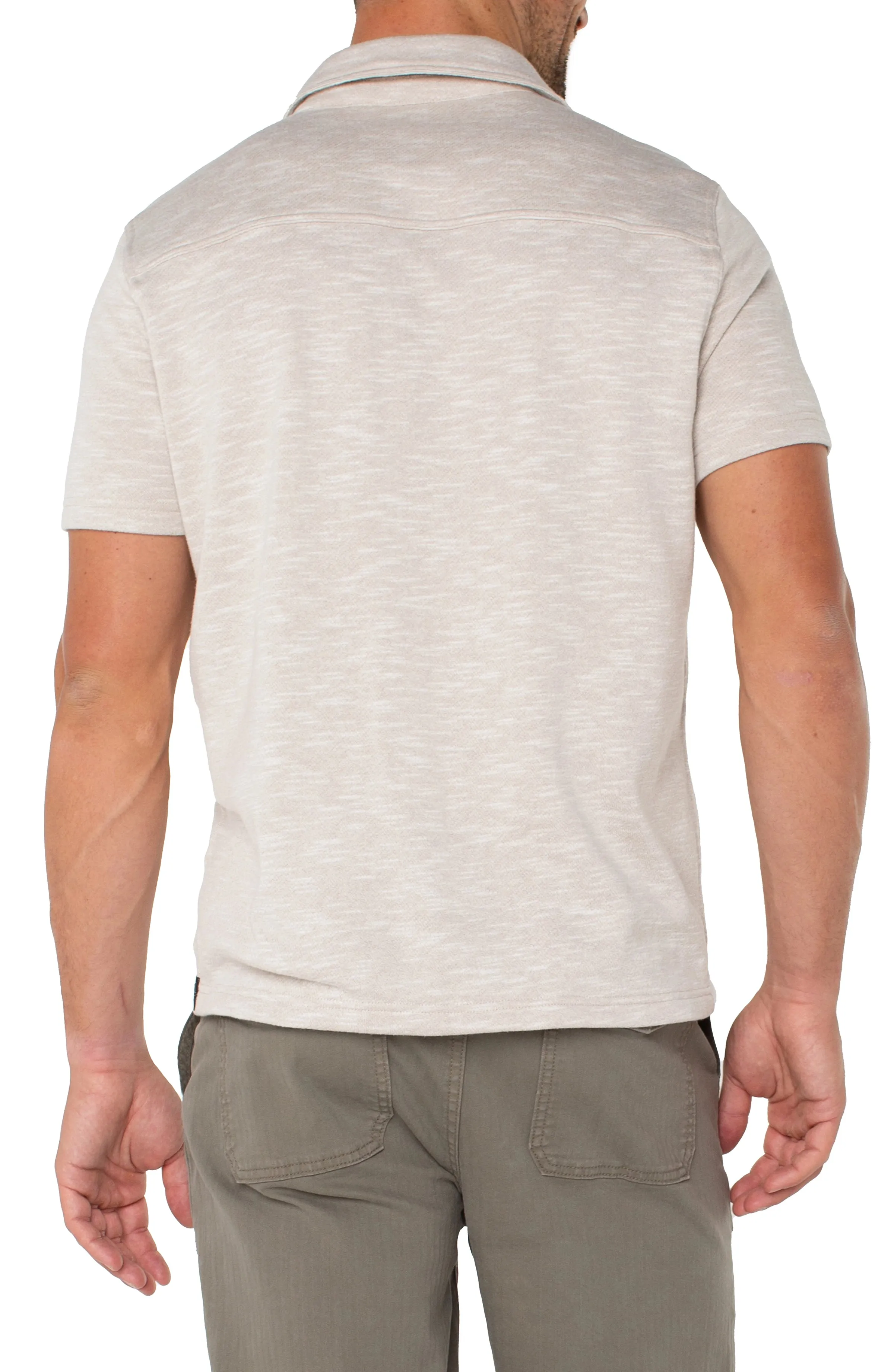 BUTTON UP SHORT SLEEVE SHIRT sold by Liverpool Jeans Company product image thumbnail 2