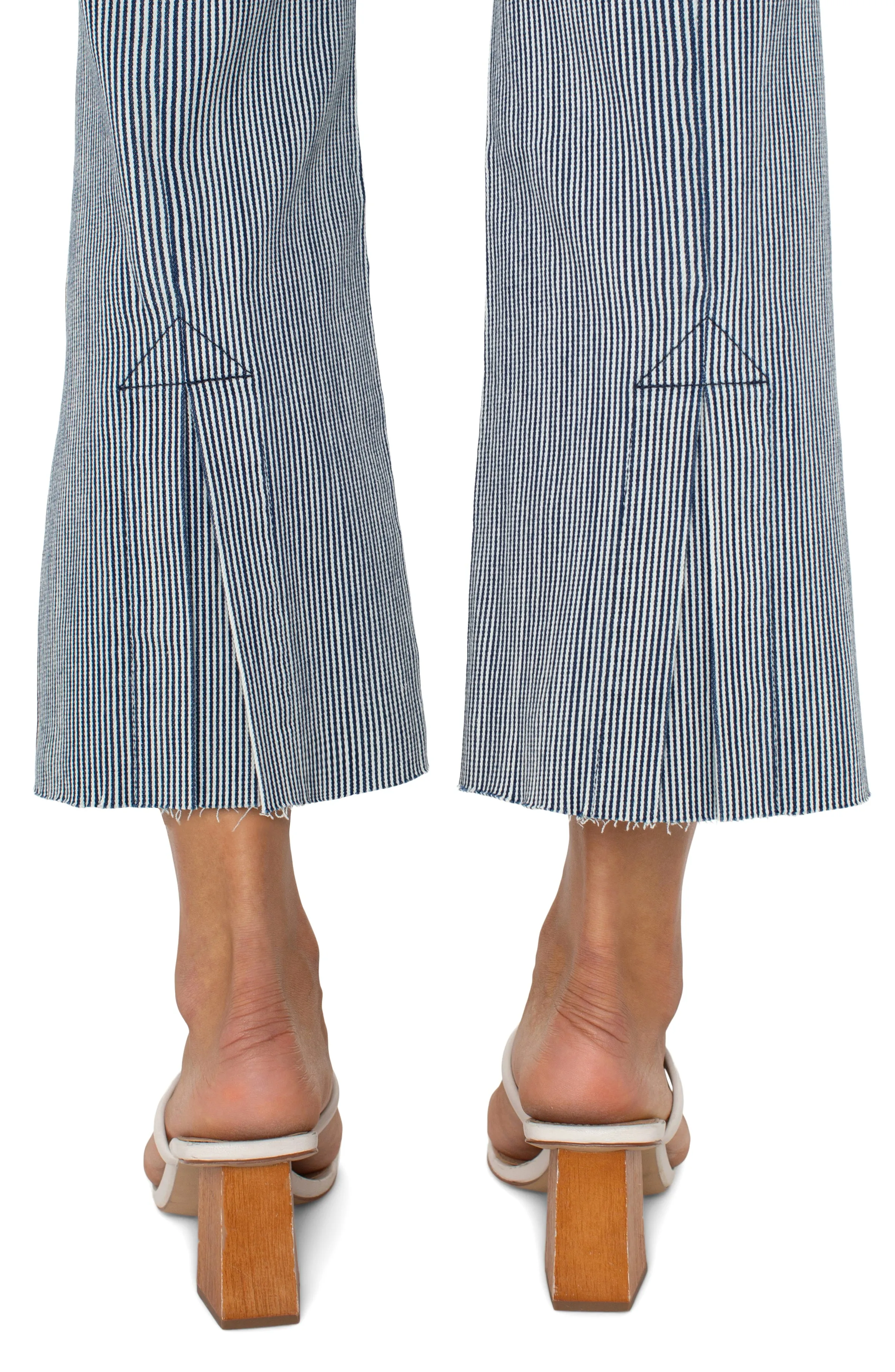 THE PETITE GIA GLIDER® CROP FLARE WITH BACK PLEAT sold by Liverpool Jeans Company product image thumbnail 3