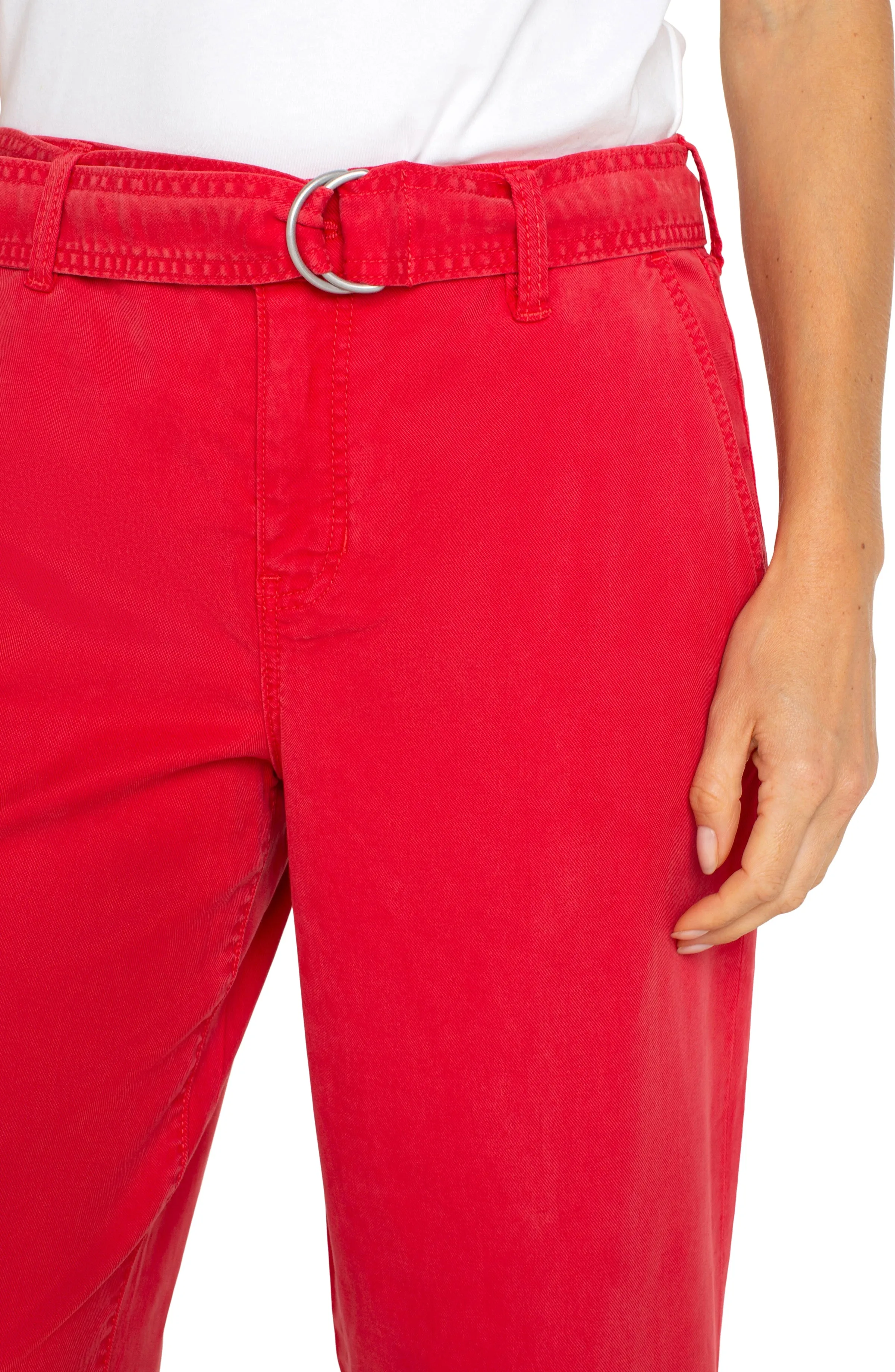 PETITE STRIDE HI-RISE CROP sold by Liverpool Jeans Company product image thumbnail 4