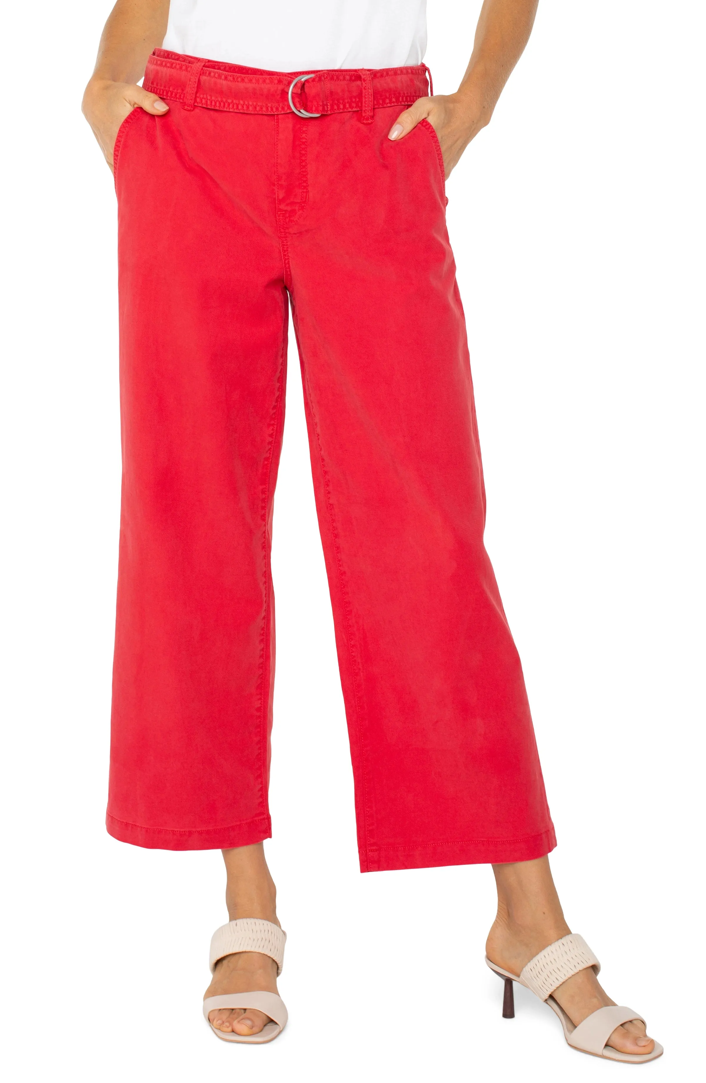 PETITE STRIDE HI-RISE CROP sold by Liverpool Jeans Company product image thumbnail 5
