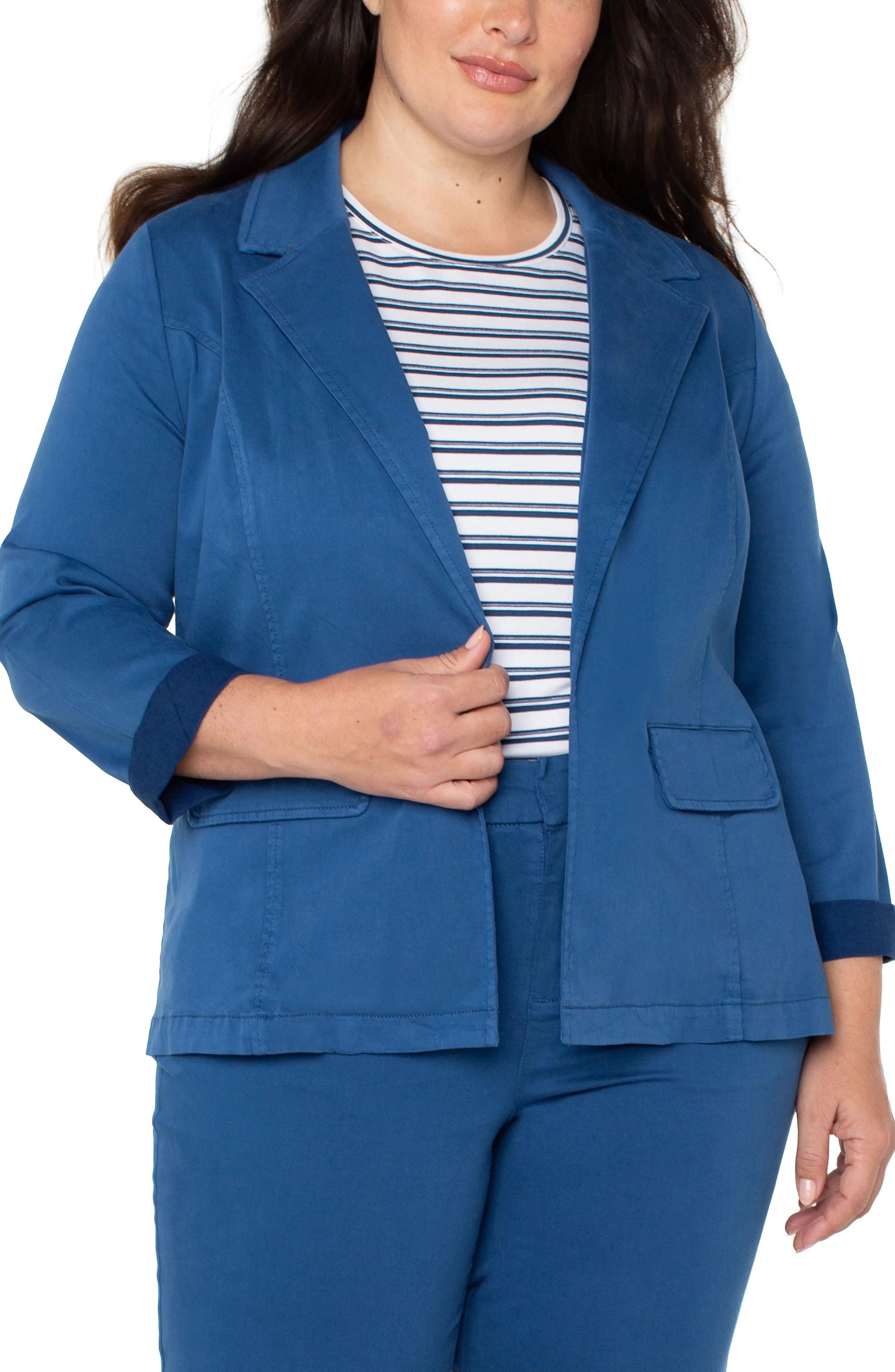 FITTED BLAZER sold by Liverpool Jeans Company product image thumbnail 3