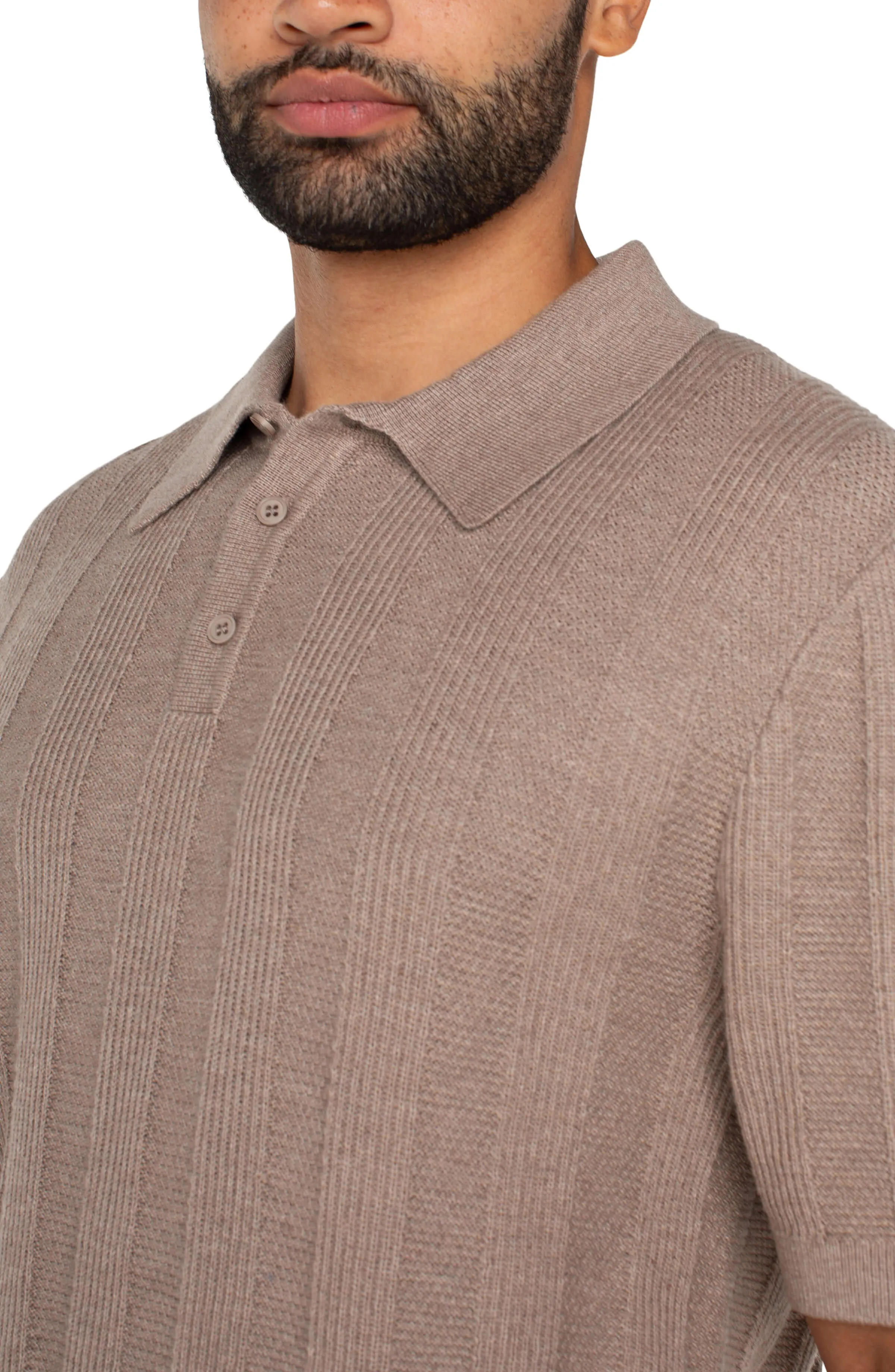SWEATER KNIT POLO sold by Liverpool Jeans Company product image thumbnail 3