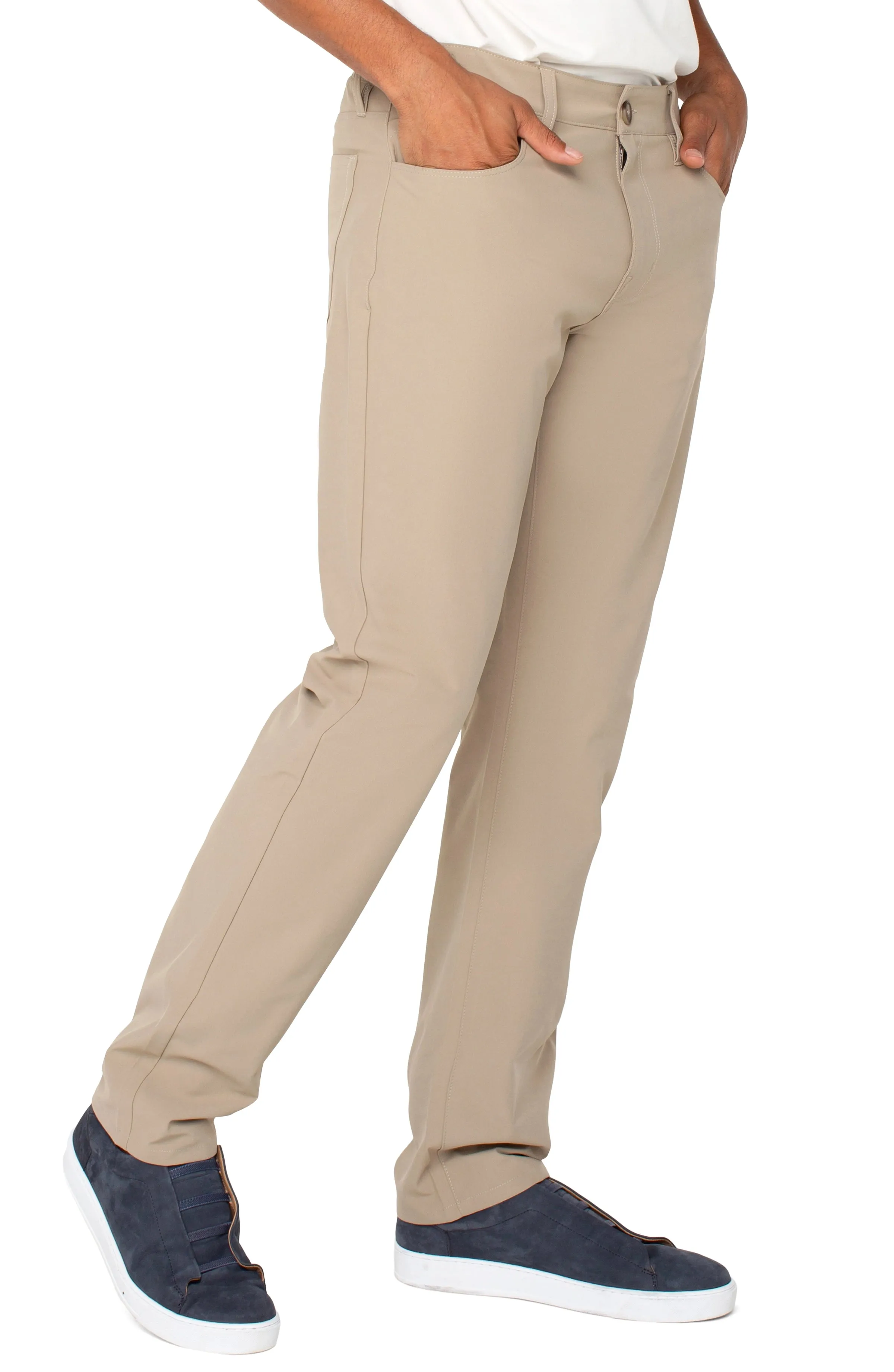 SLIM STRAIGHT TECH PANT sold by Liverpool Jeans Company product image thumbnail 4