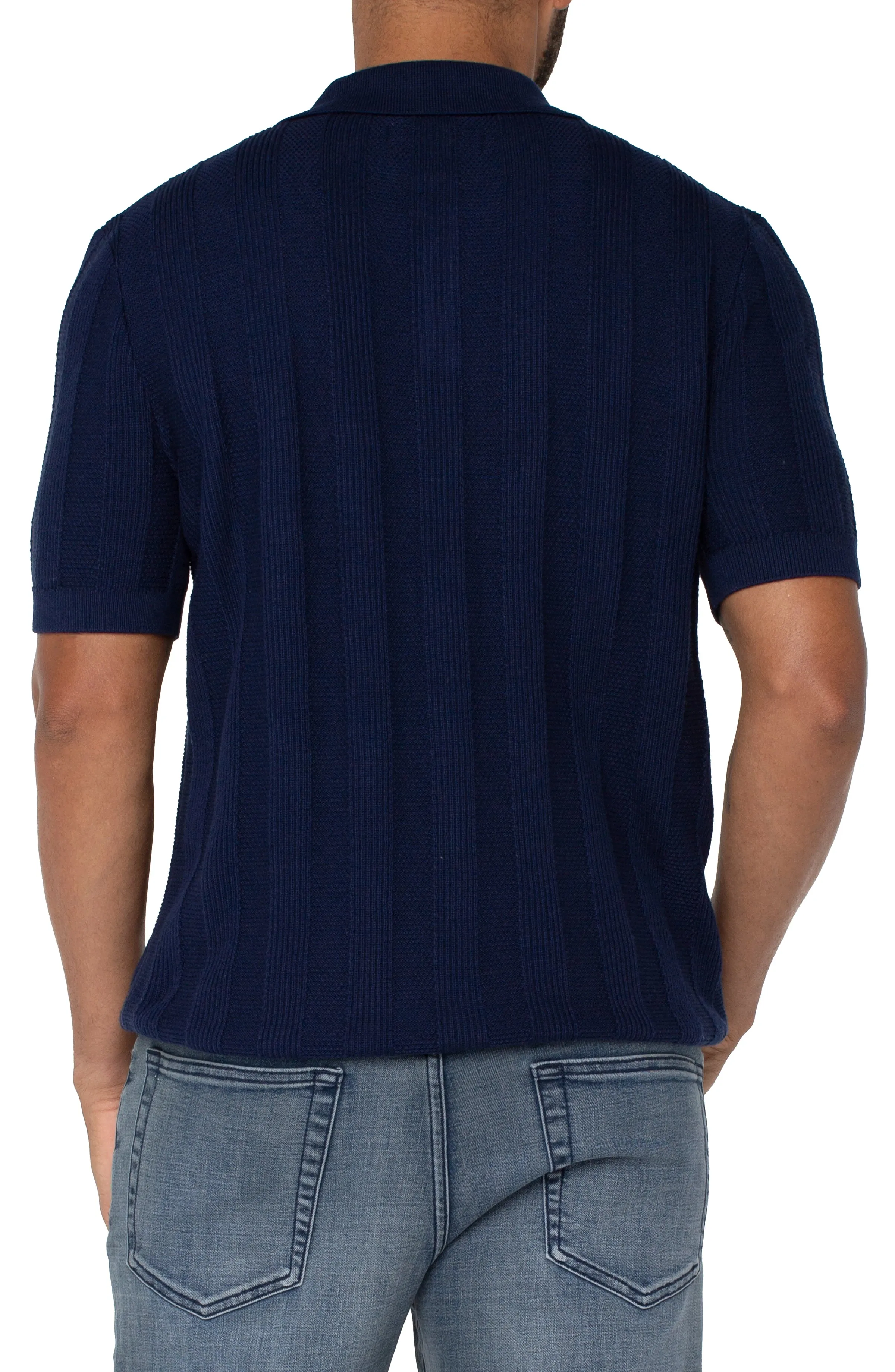 SWEATER KNIT POLO sold by Liverpool Jeans Company product image thumbnail 2