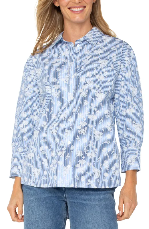 OVERSIZED BUTTON DOWN SHIRT sold by Liverpool Jeans Company