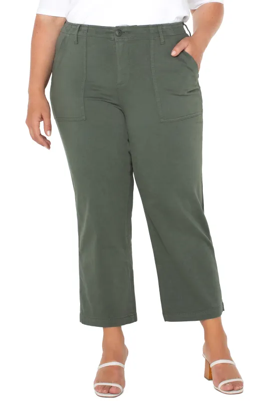 CARGO WIDE LEG CROP sold by Liverpool Jeans Company