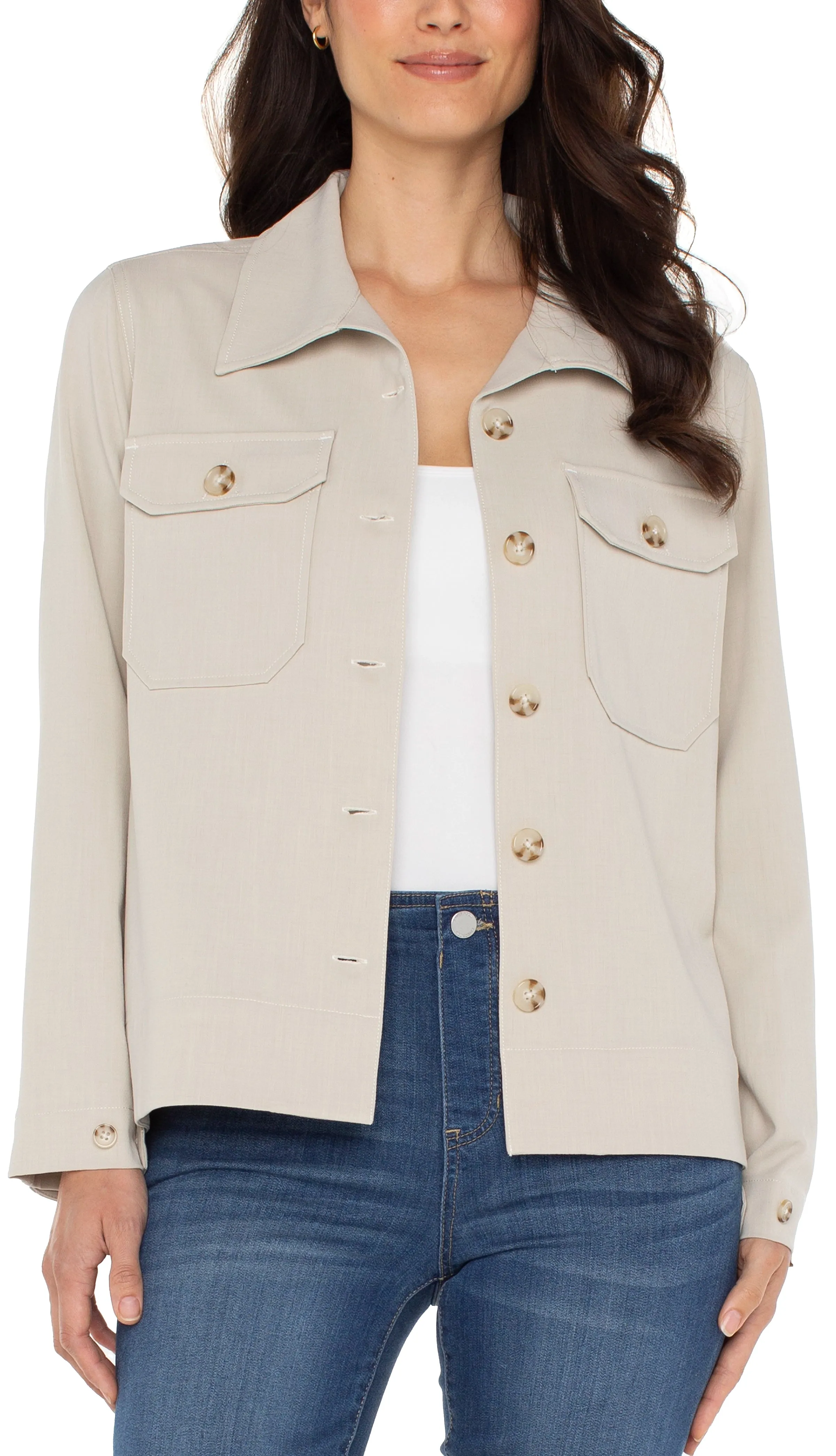 FLYAWAY SHIRT JACKET sold by Liverpool Jeans Company