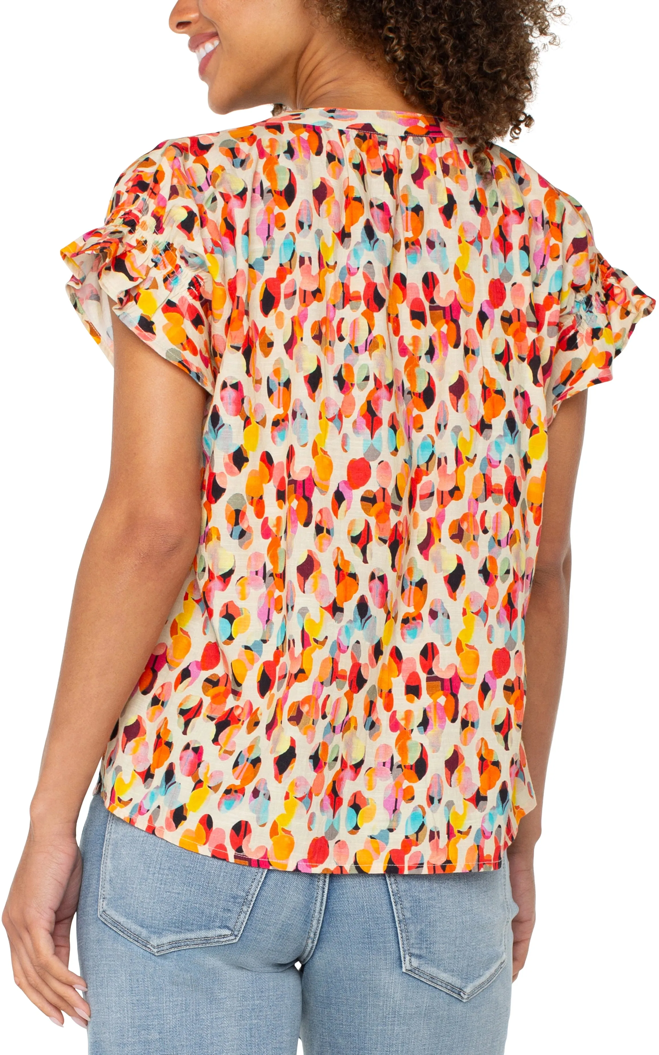 PETITE SHORT SLEEVE BOATNECK KNIT TOP sold by Liverpool Jeans Company product image thumbnail 2