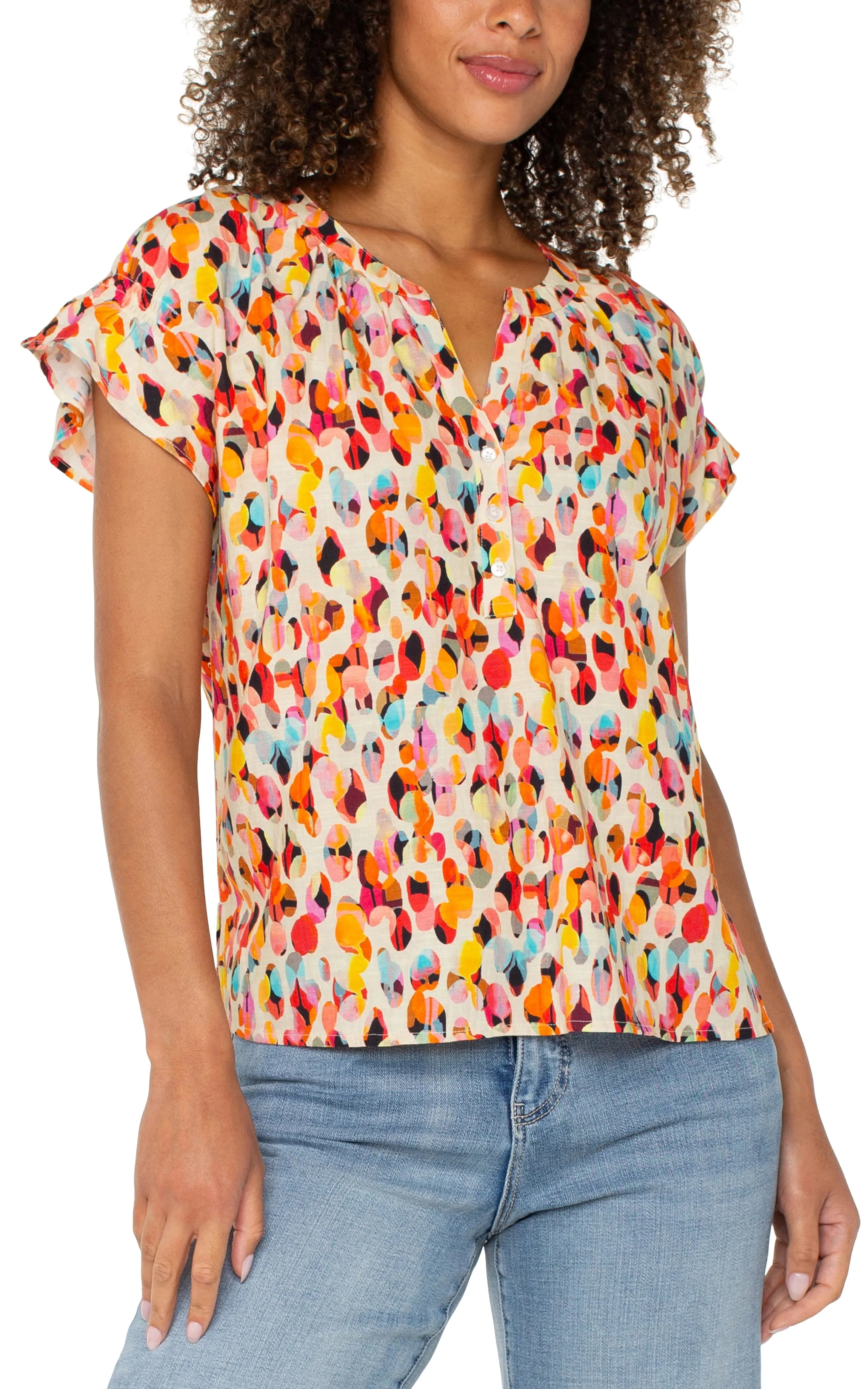 PETITE SHORT SLEEVE BOATNECK KNIT TOP sold by Liverpool Jeans Company product image thumbnail 4