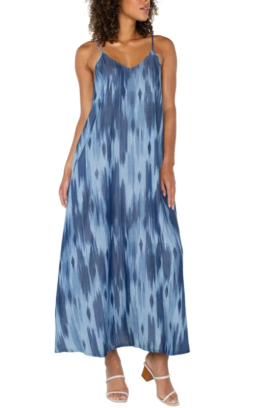 SPAGHETTI STRAP MAXI WITH POCKETS sold by Liverpool Jeans Company