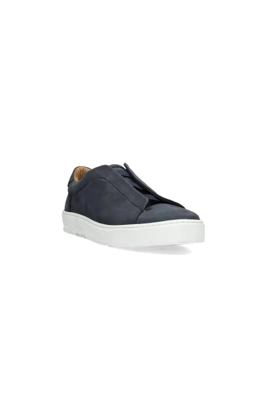 RAZOR SUEDE FAUX LACE SLIP ON SNEAKER sold by Liverpool Jeans Company